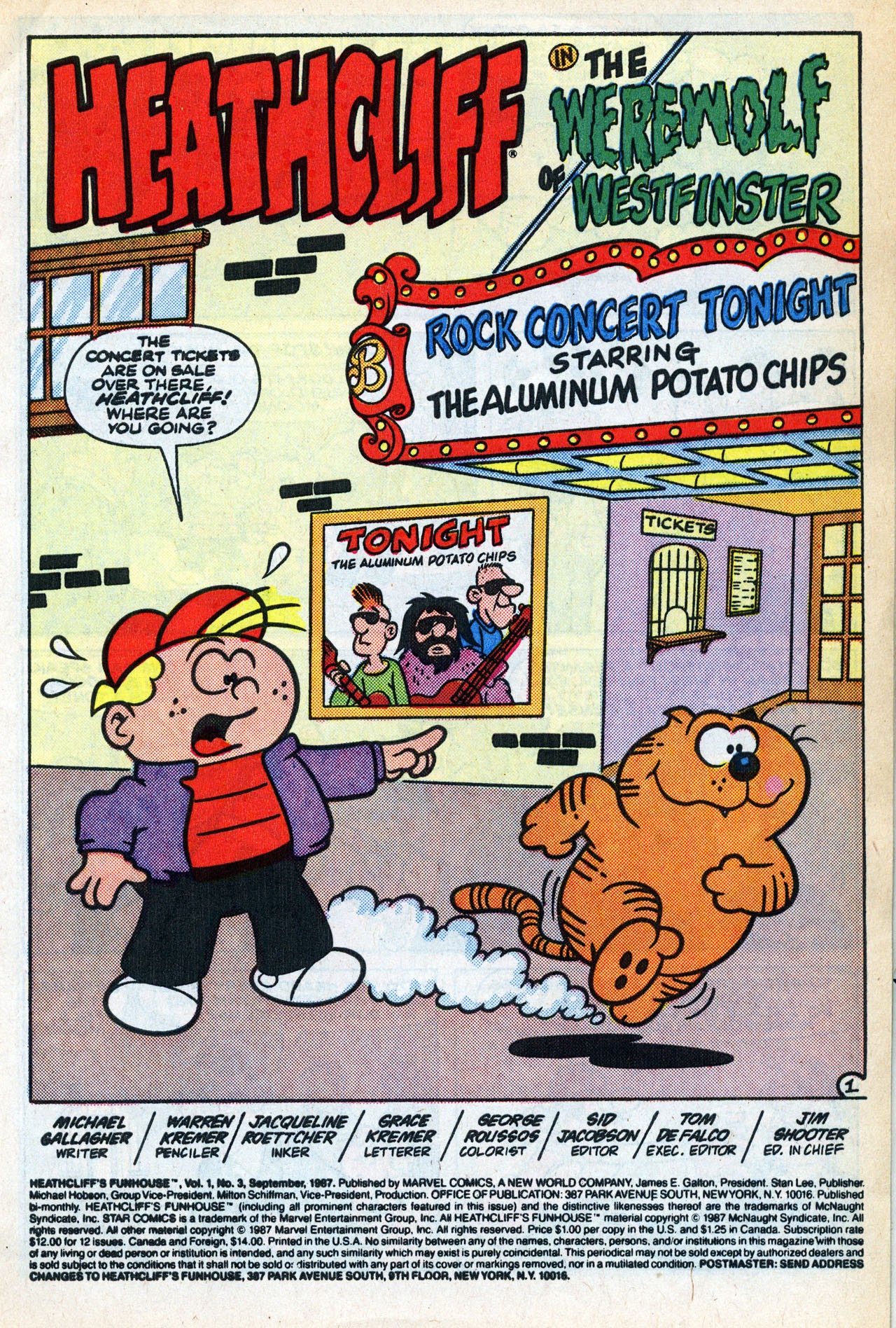 Read online Heathcliff's Funhouse comic -  Issue #3 - 3