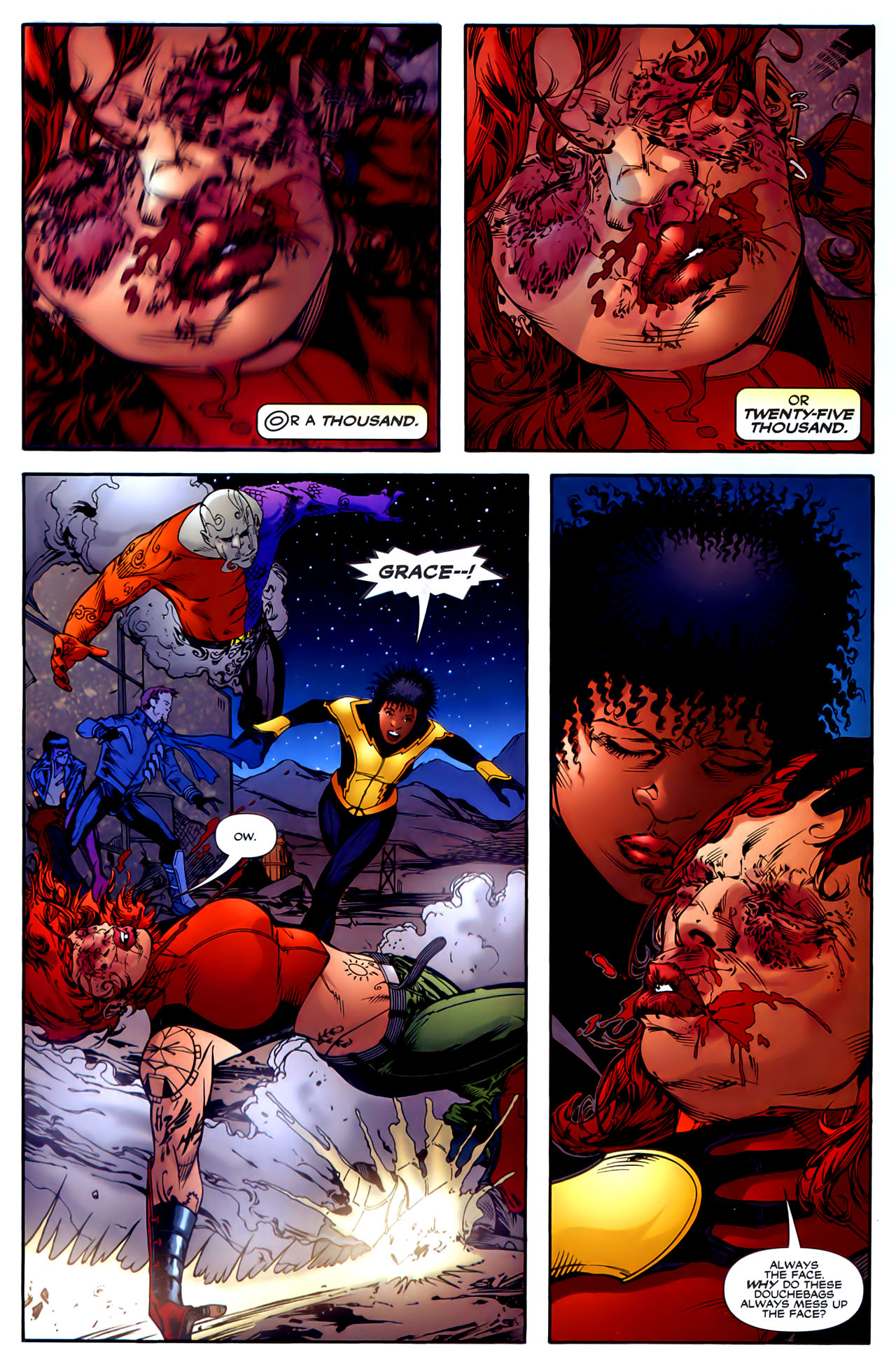 Read online Outsiders (2003) comic -  Issue #36 - 7