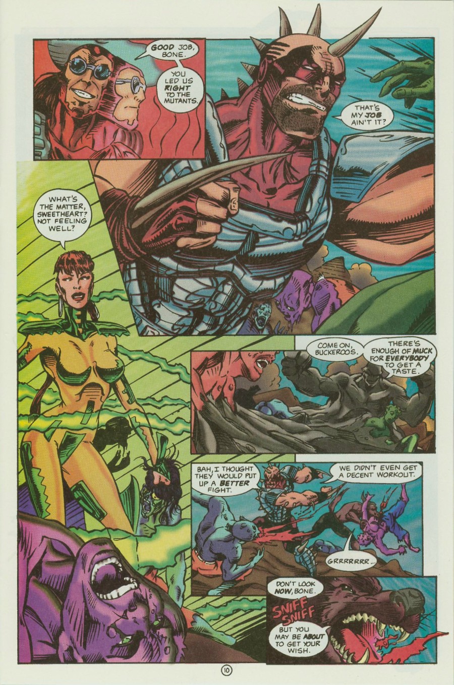 Read online Ex-Mutants comic -  Issue #13 - 13