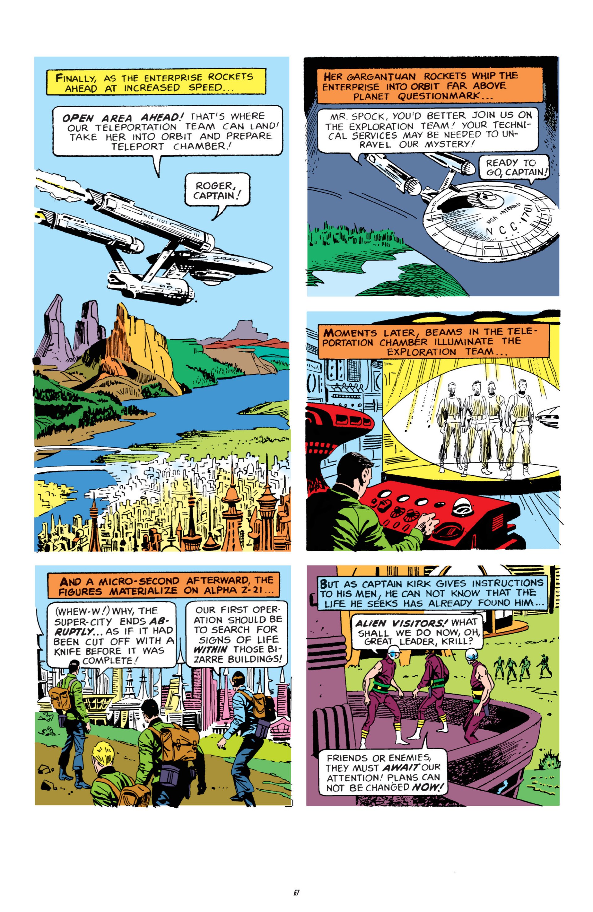 Read online Star Trek Archives comic -  Issue # TPB 1 - 68