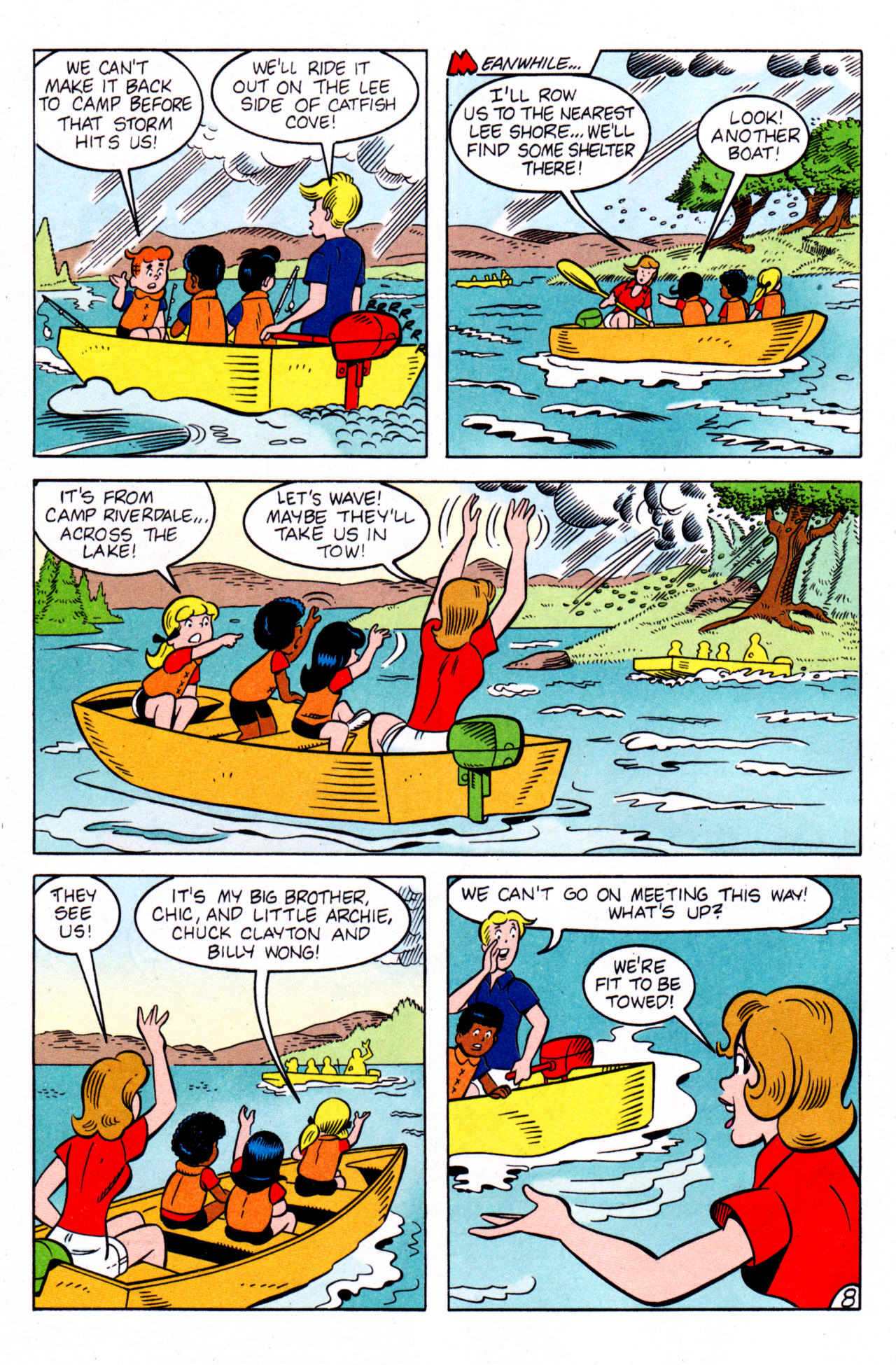 Read online Little Archie, The Legend of the Lost Lagoon, Free Comic Book Day Edition comic -  Issue # Full - 12