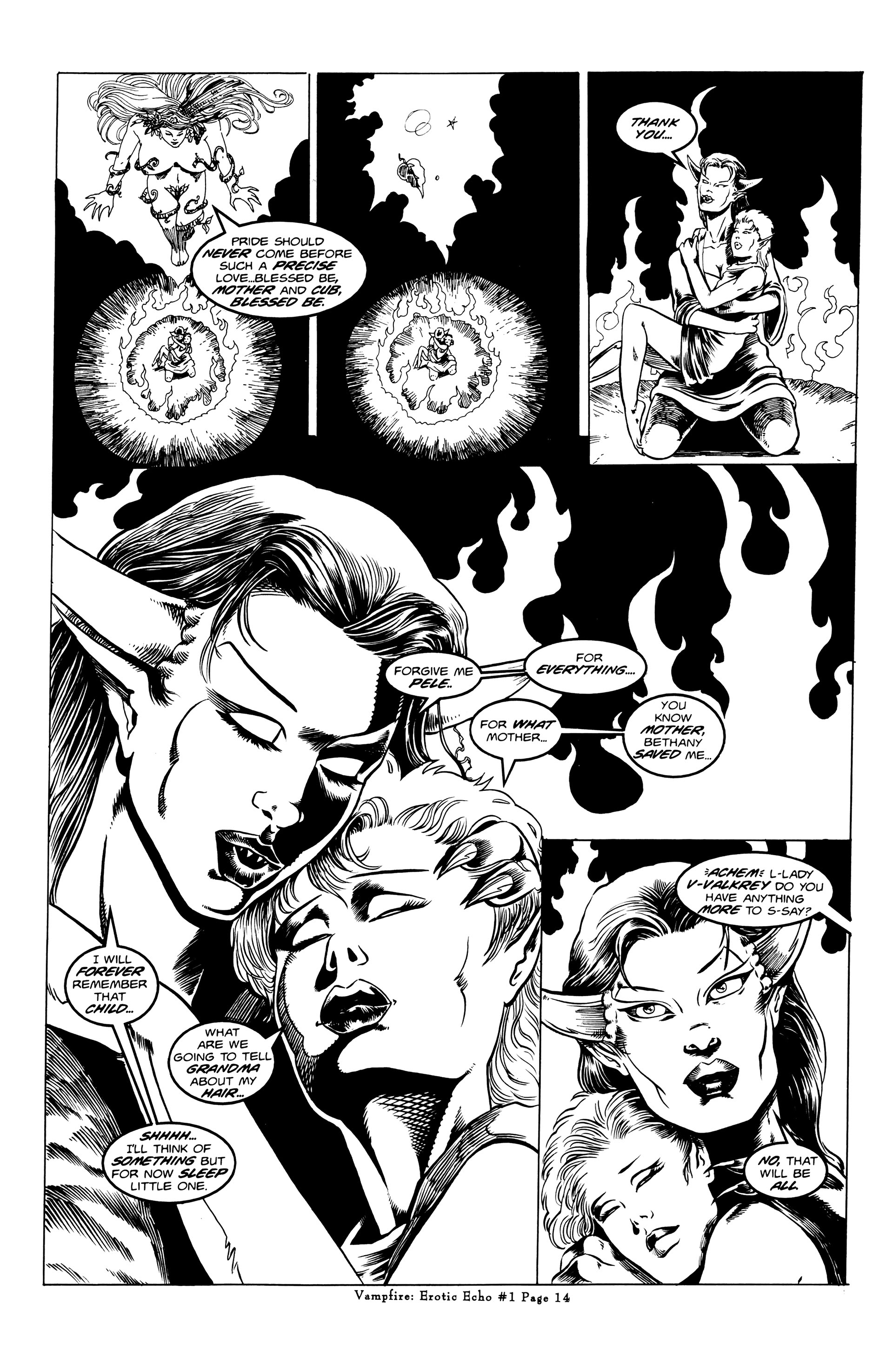 Read online Vampfire: Erotic Echo comic -  Issue #1 - 16
