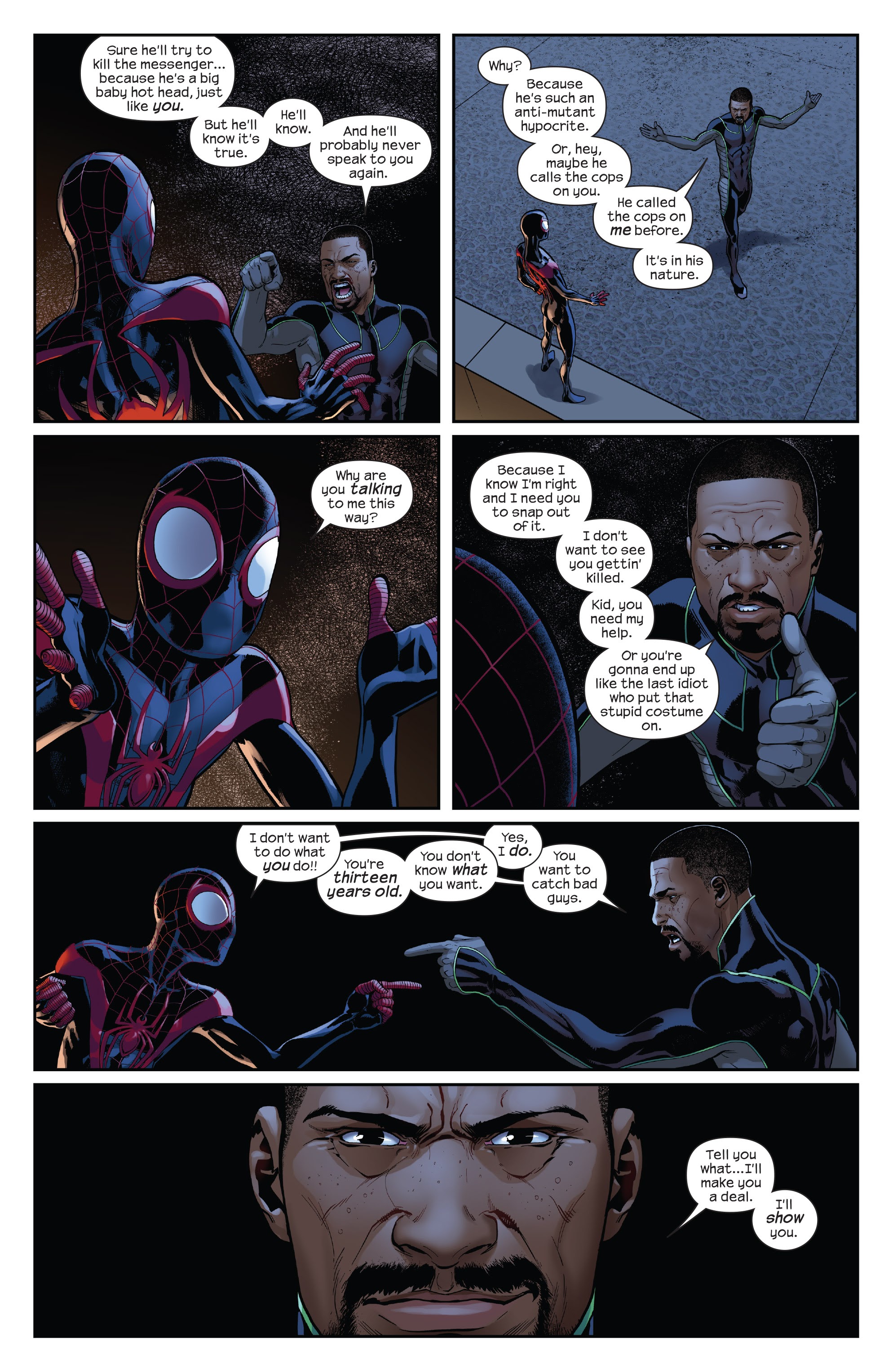 Read online Miles Morales: Ultimate Spider-Man Omnibus comic -  Issue # TPB (Part 2) - 100