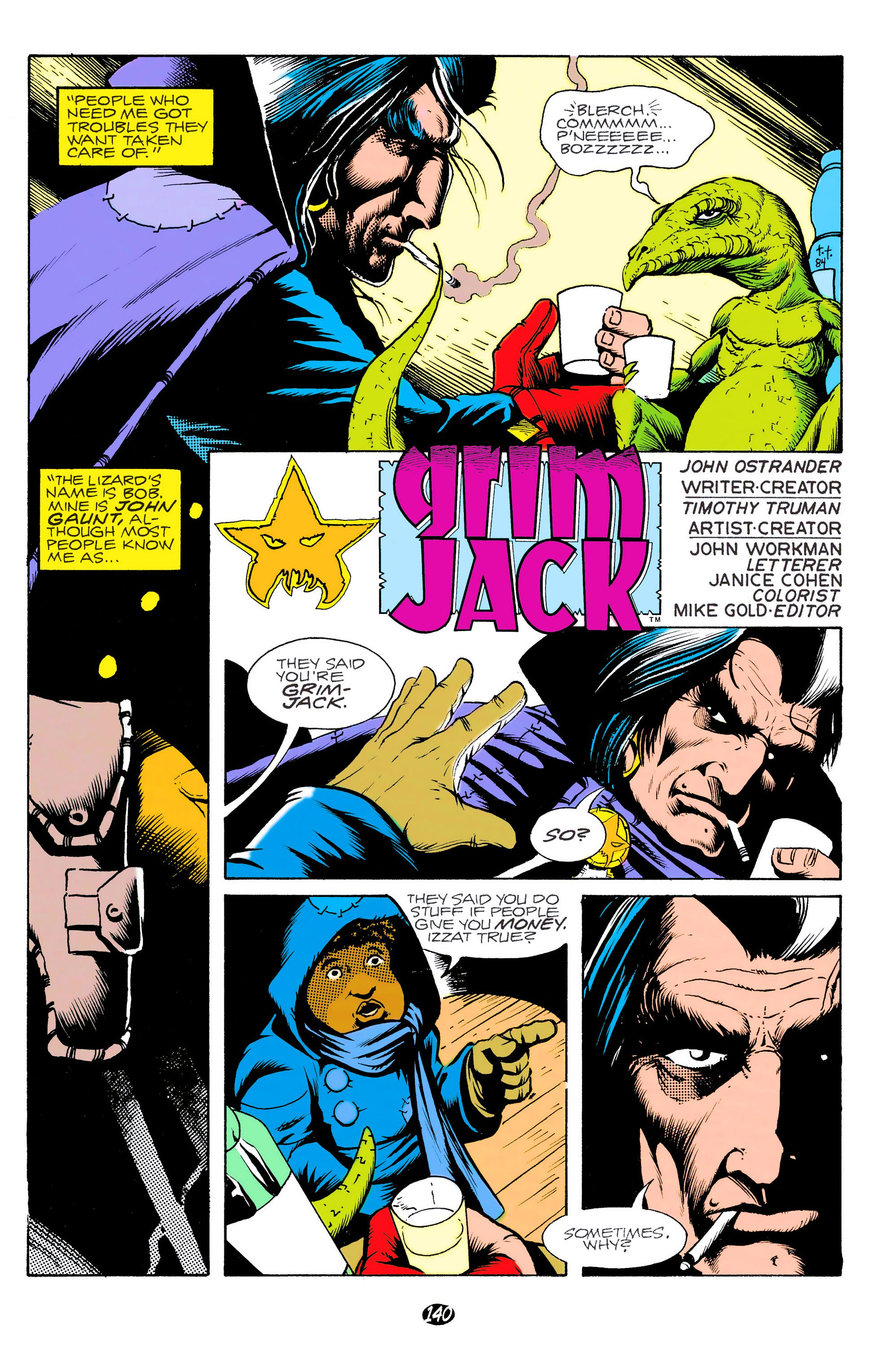Read online Grimjack comic -  Issue # _TPB 1 - 138