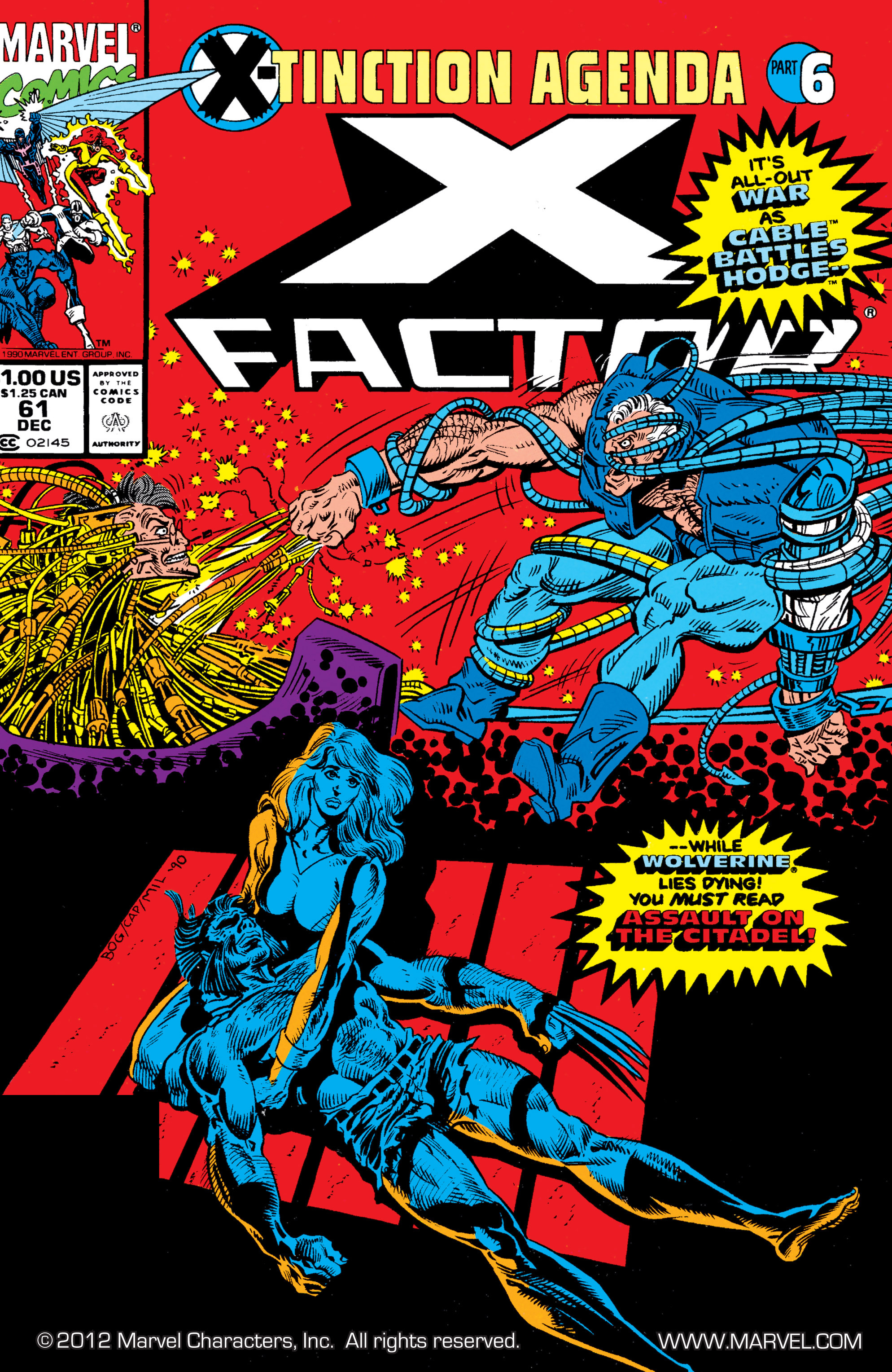 Read online X-Factor (1986) comic -  Issue #61 - 1