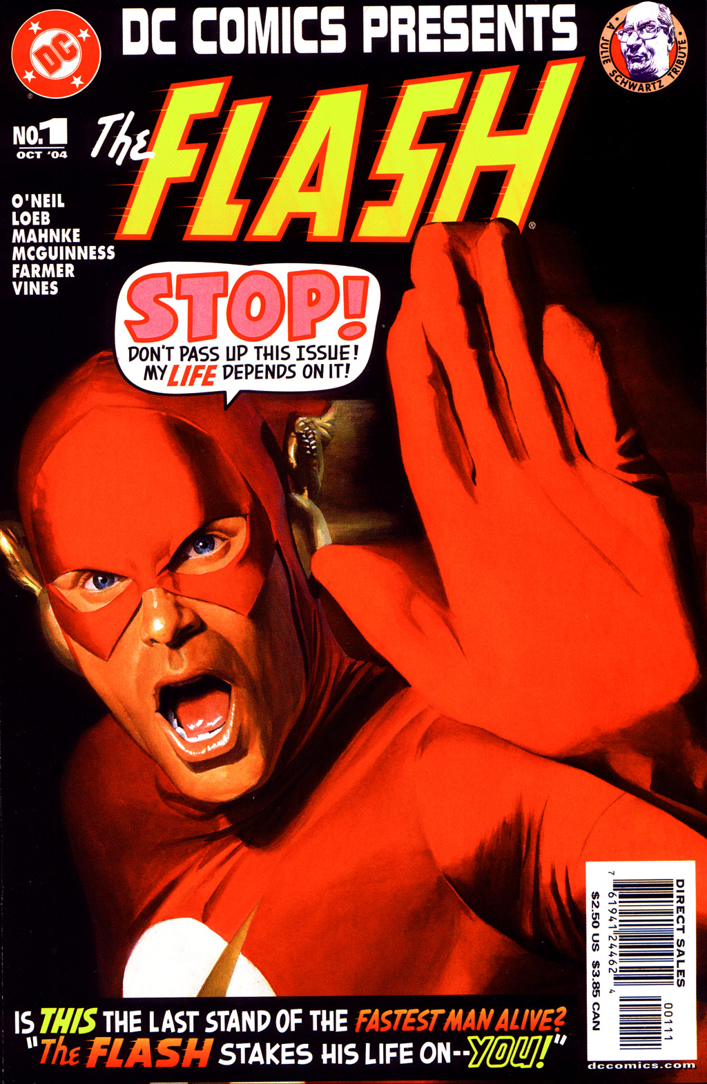 <{ $series->title }} issue The Flash - Page 1