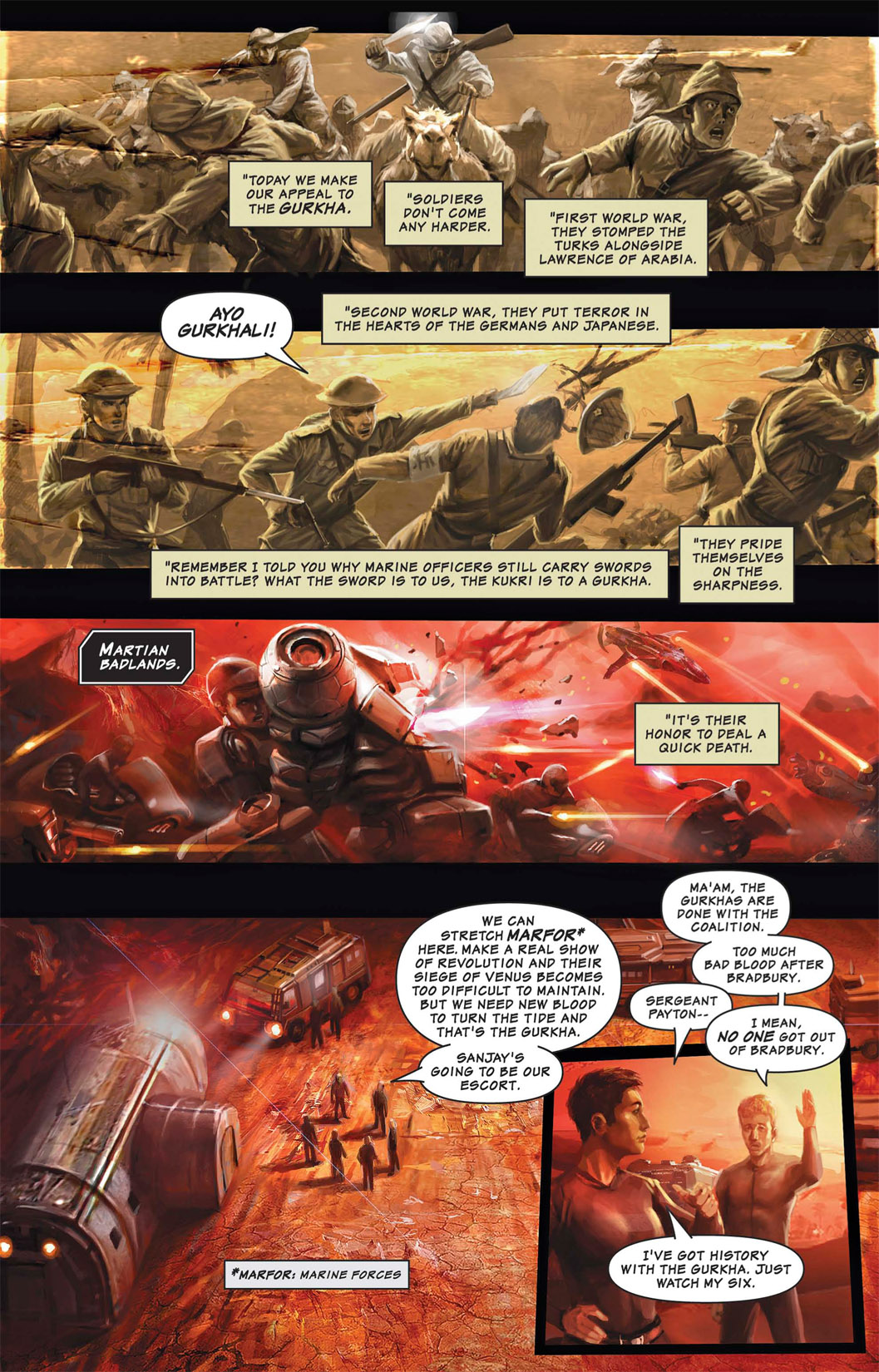 Read online Shrapnel: Hubris comic -  Issue #3 - 26