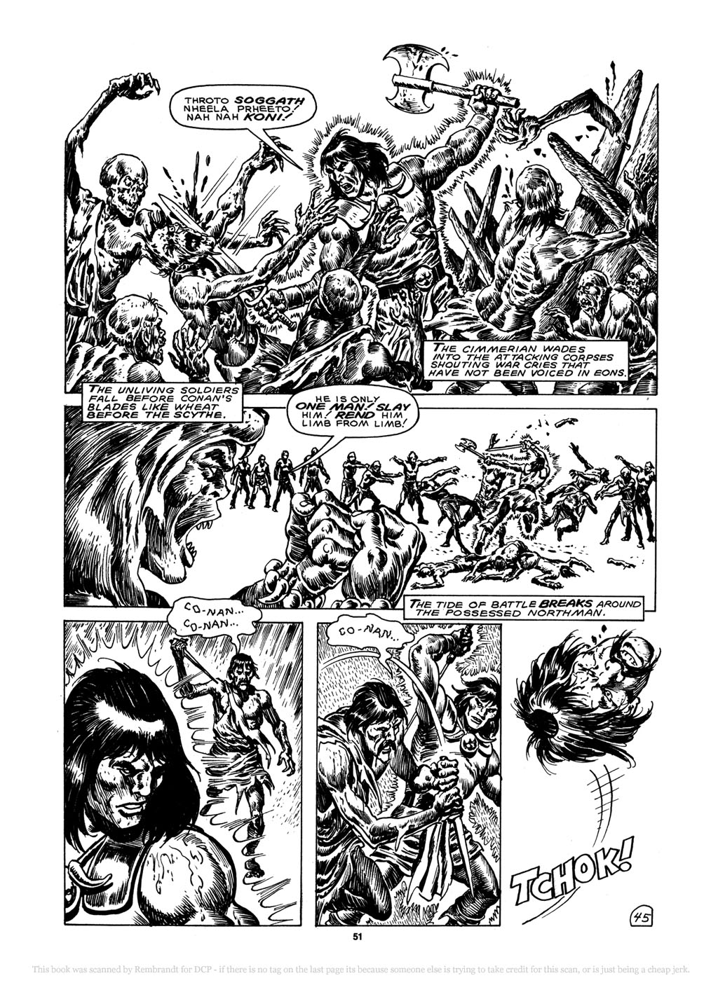 Read online The Savage Sword Of Conan comic -  Issue #150 - 45