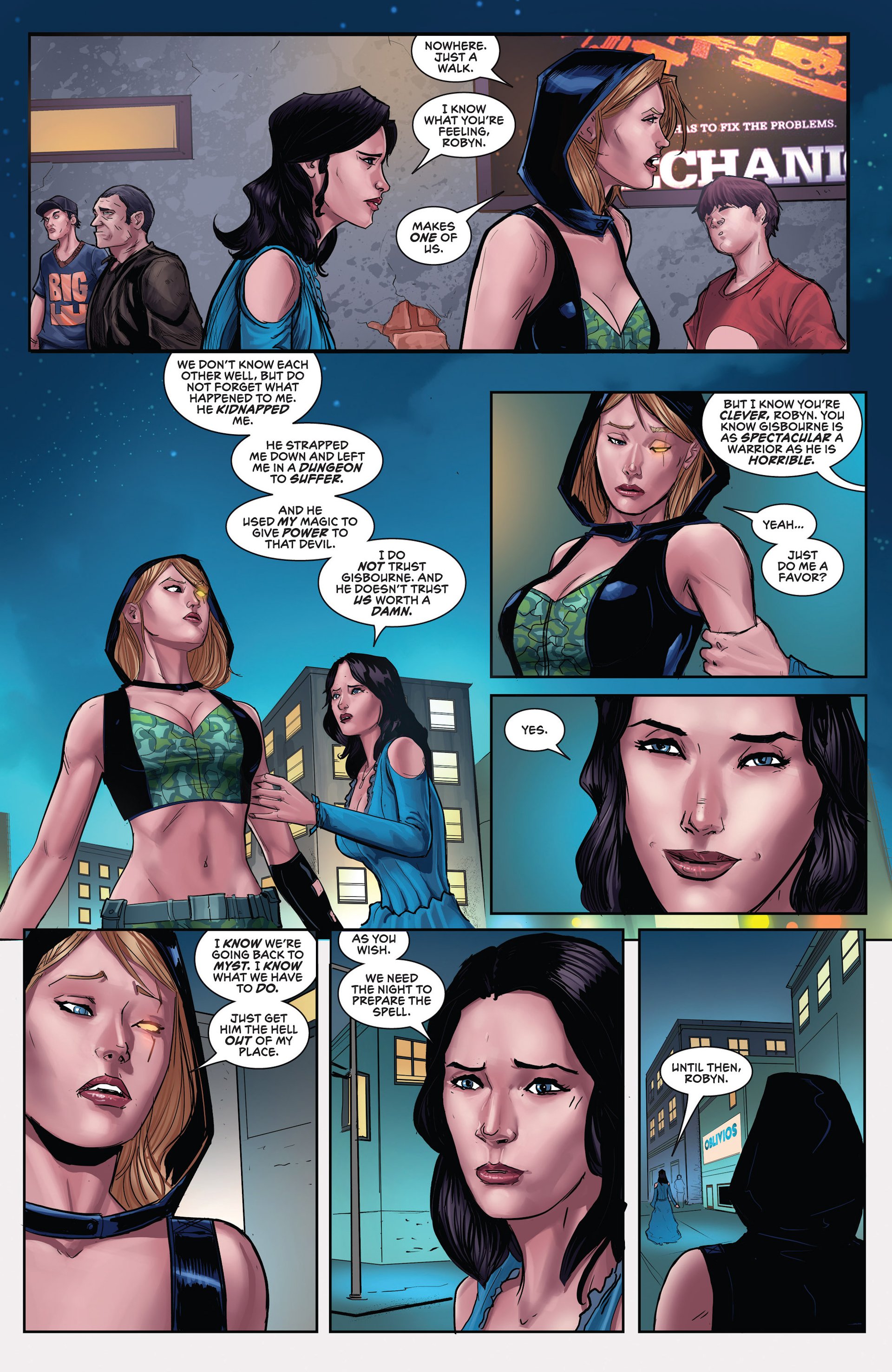 Read online Grimm Fairy Tales presents Robyn Hood: Legend comic -  Issue #1 - 24