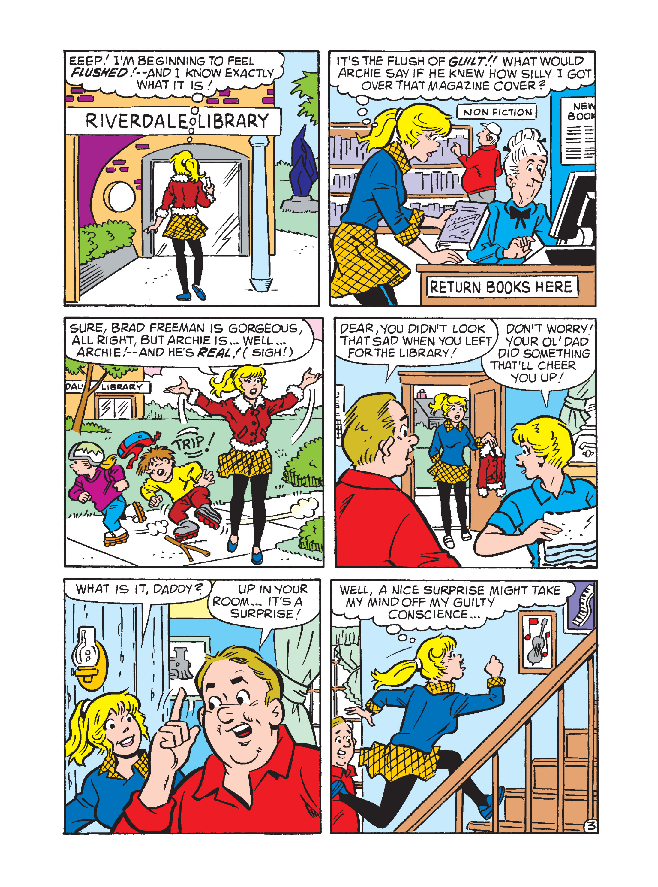 Read online Betty and Veronica Double Digest comic -  Issue #210 - 129