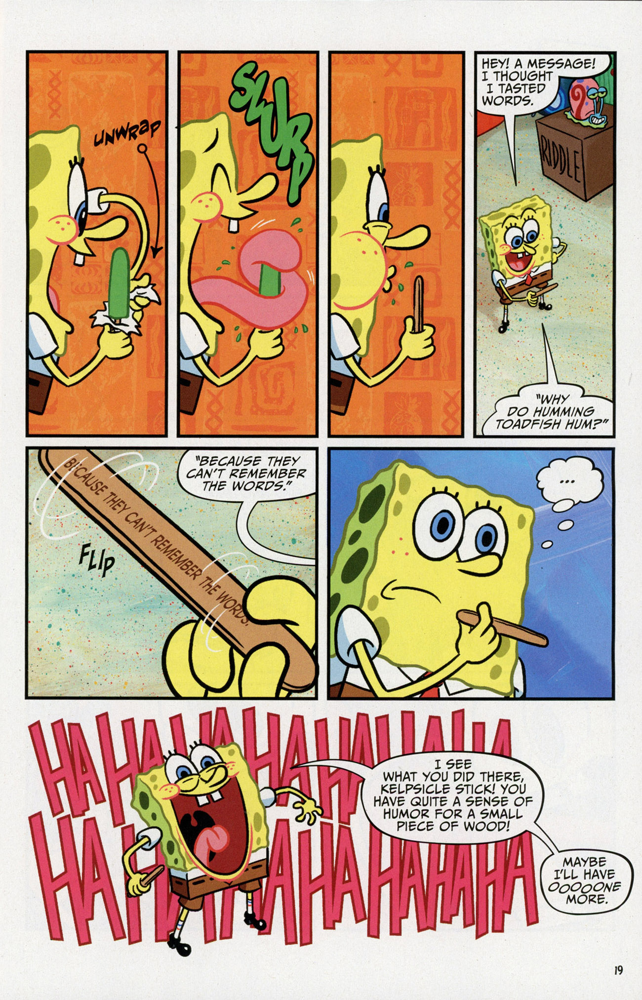Read online SpongeBob Comics comic -  Issue #39 - 21