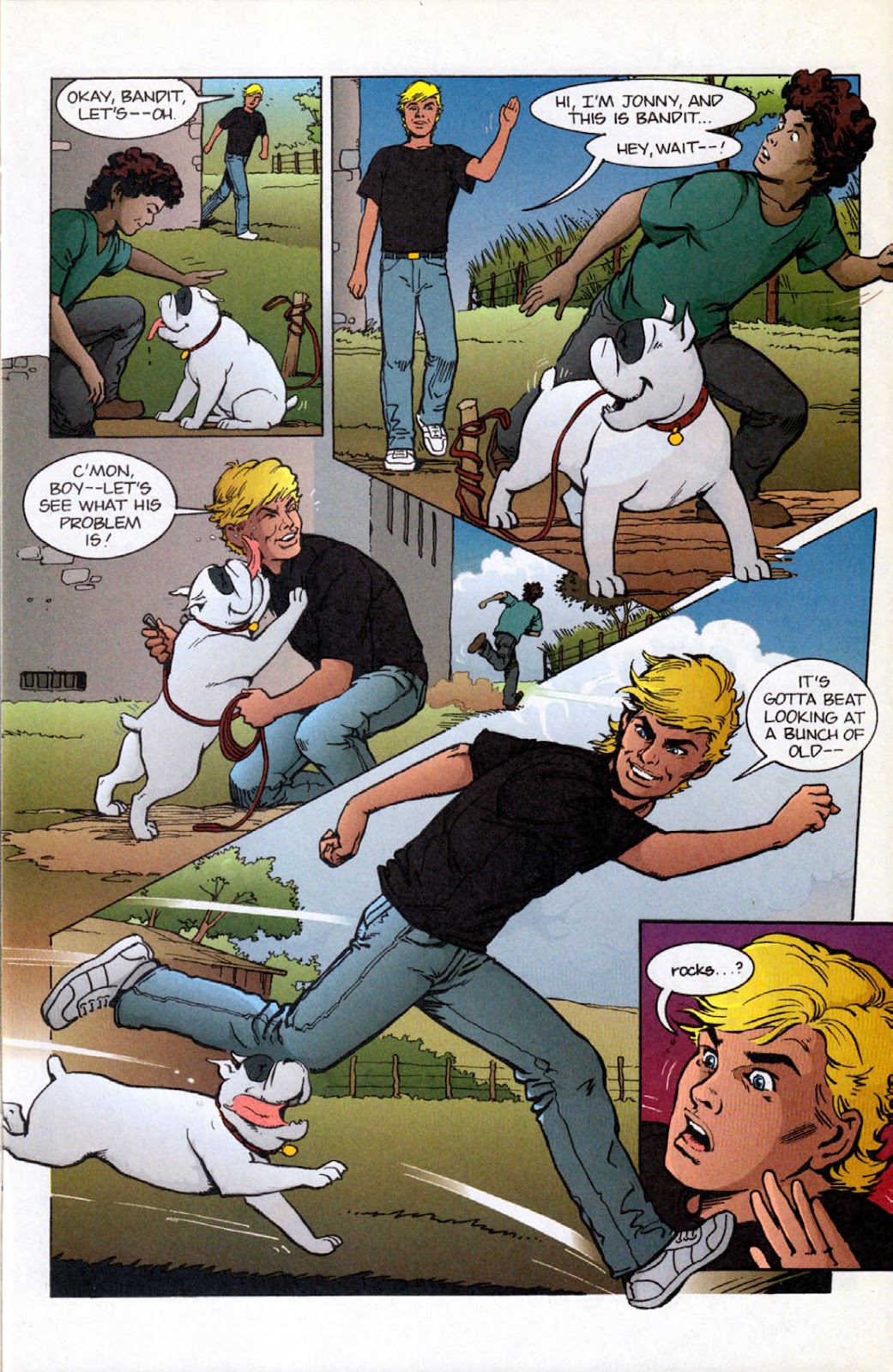 Read online The Real Adventures of Jonny Quest comic -  Issue #12 - 13