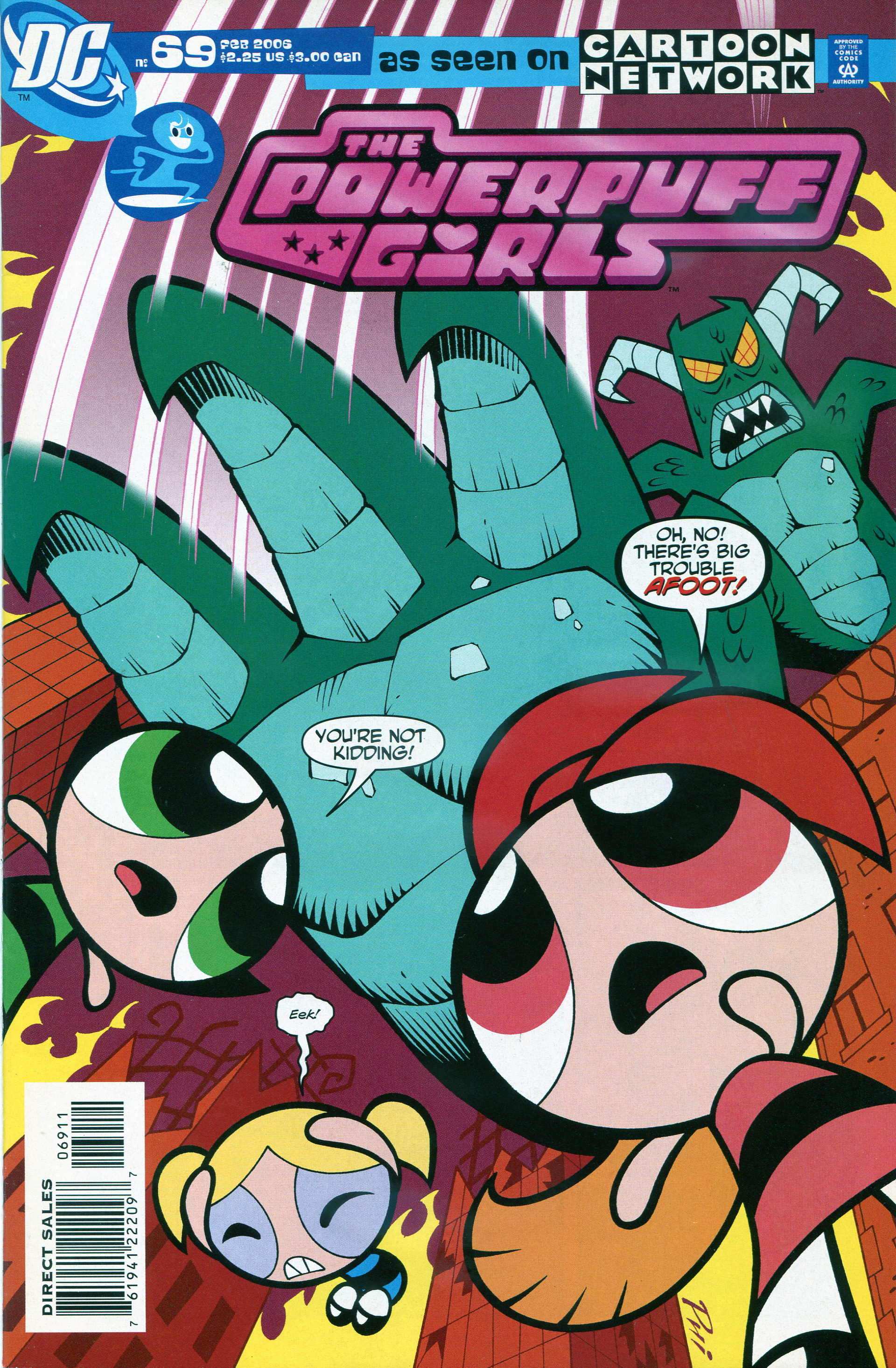 Read online The Powerpuff Girls comic -  Issue #69 - 1
