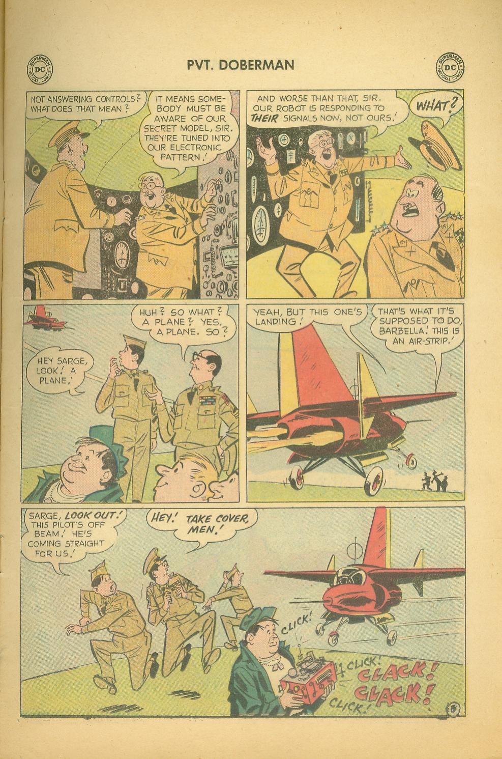 Read online Sgt. Bilko's Pvt. Doberman comic -  Issue #4 - 7