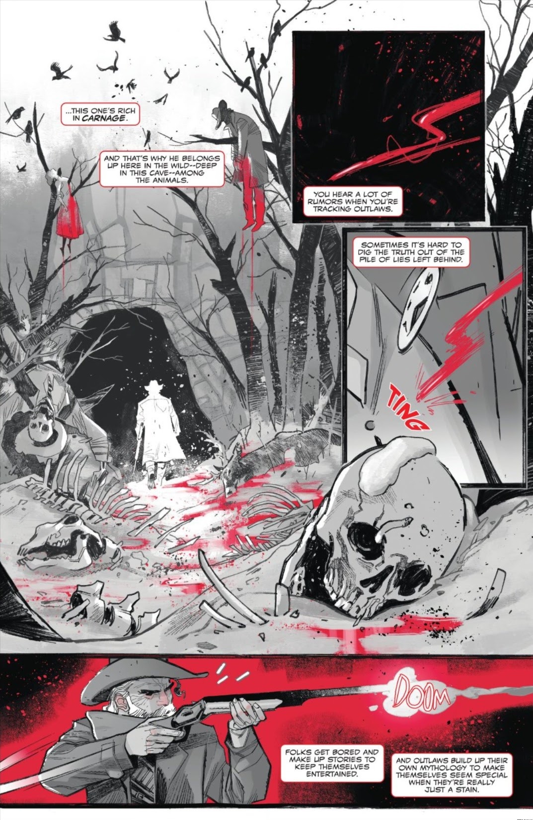 Read online Carnage: Black, White & Blood comic -  Issue #1 - 16