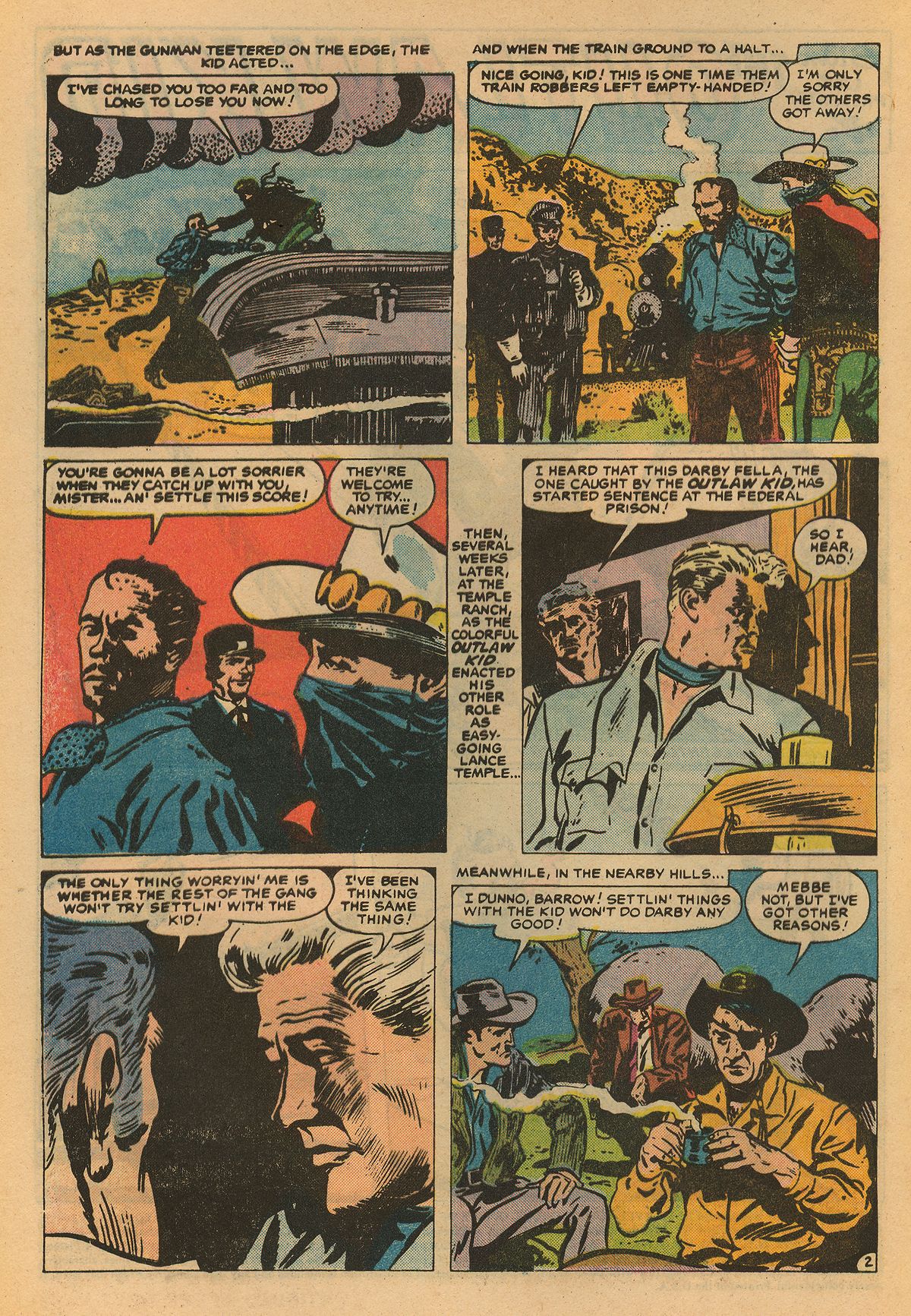 Read online The Outlaw Kid (1970) comic -  Issue #21 - 4