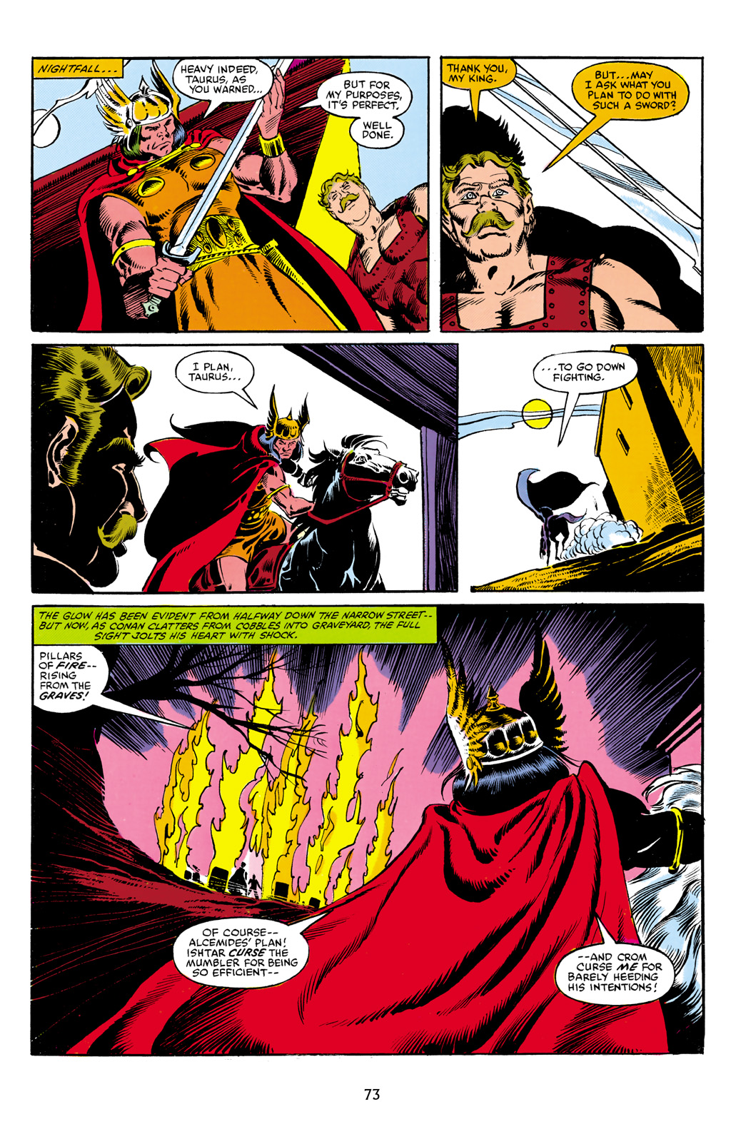Read online The Chronicles of King Conan comic -  Issue # TPB 3 (Part 1) - 74