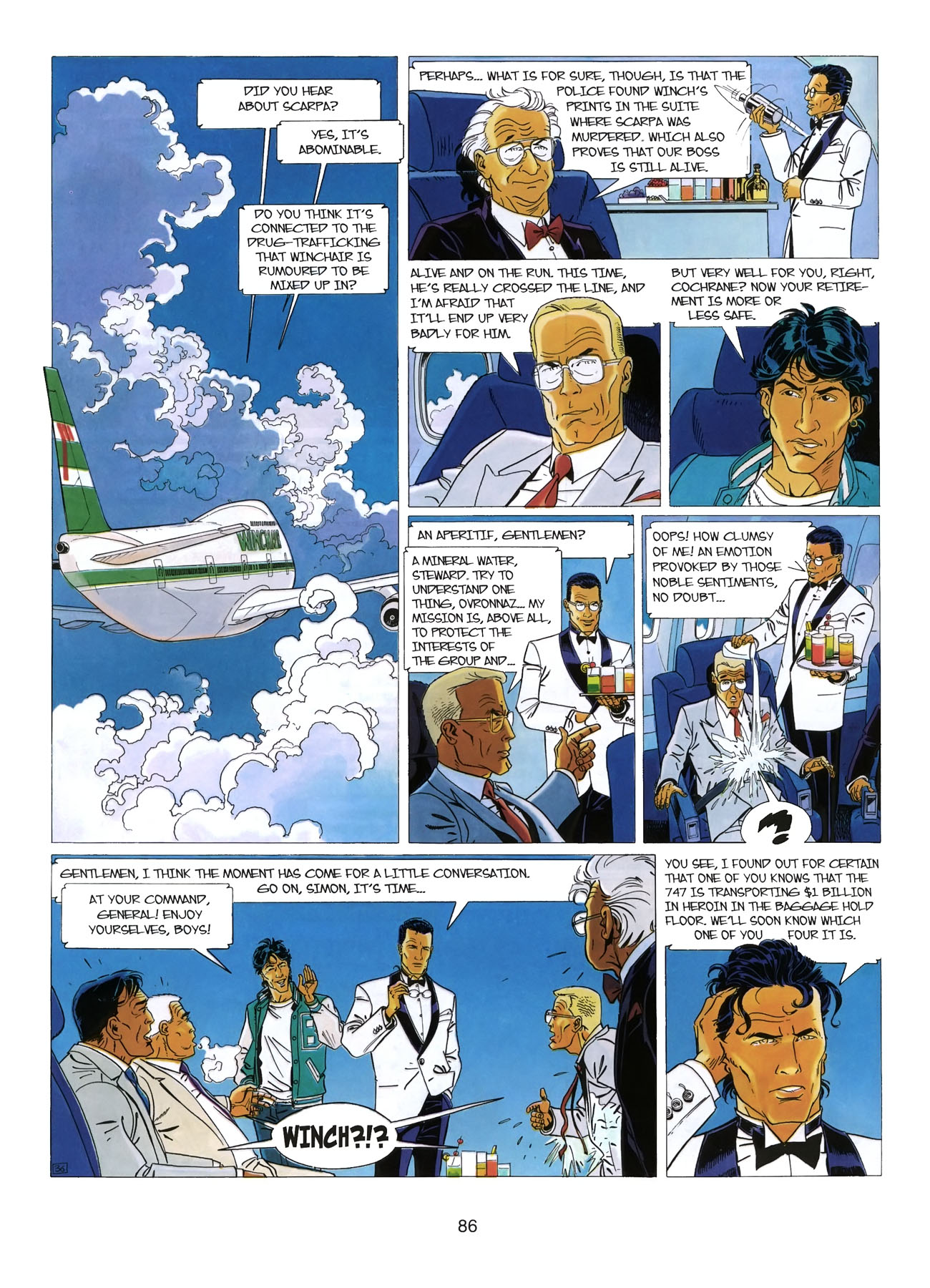 Read online Largo Winch comic -  Issue # TPB 3 - 87
