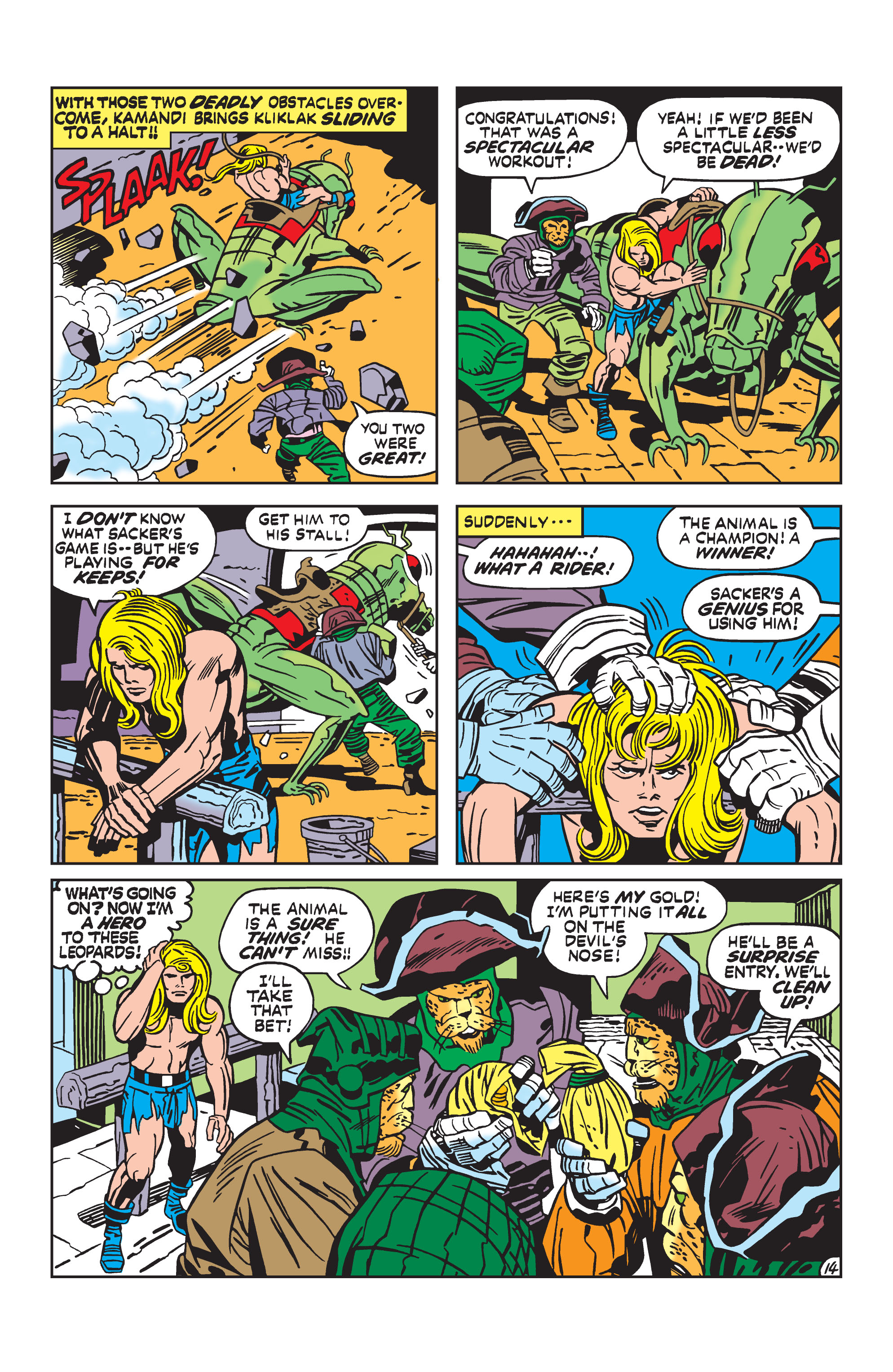 Read online Kamandi, The Last Boy On Earth comic -  Issue #12 - 15