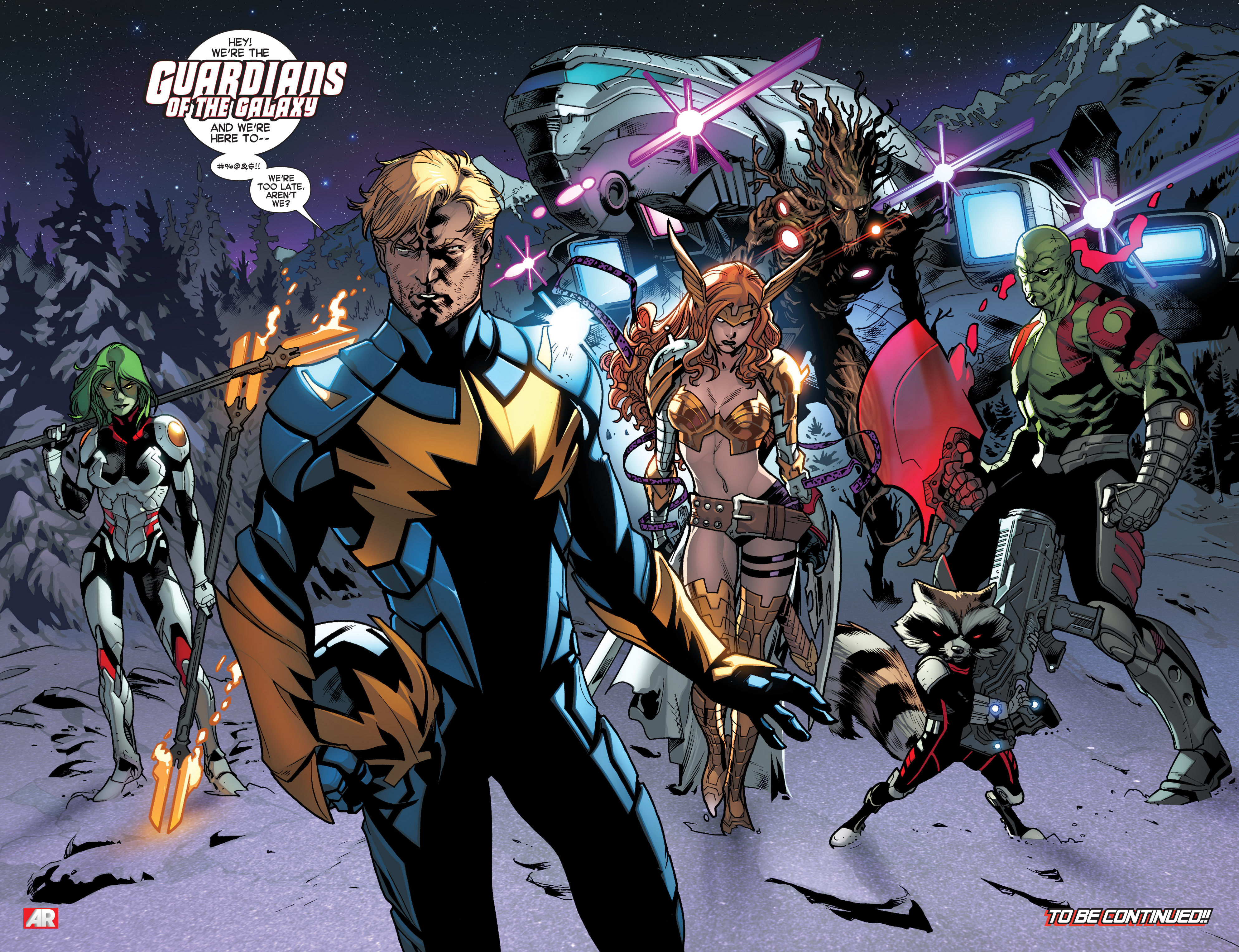 Read online Guardians of the Galaxy/All-New X-Men: The Trial of Jean Grey comic -  Issue # TPB - 21