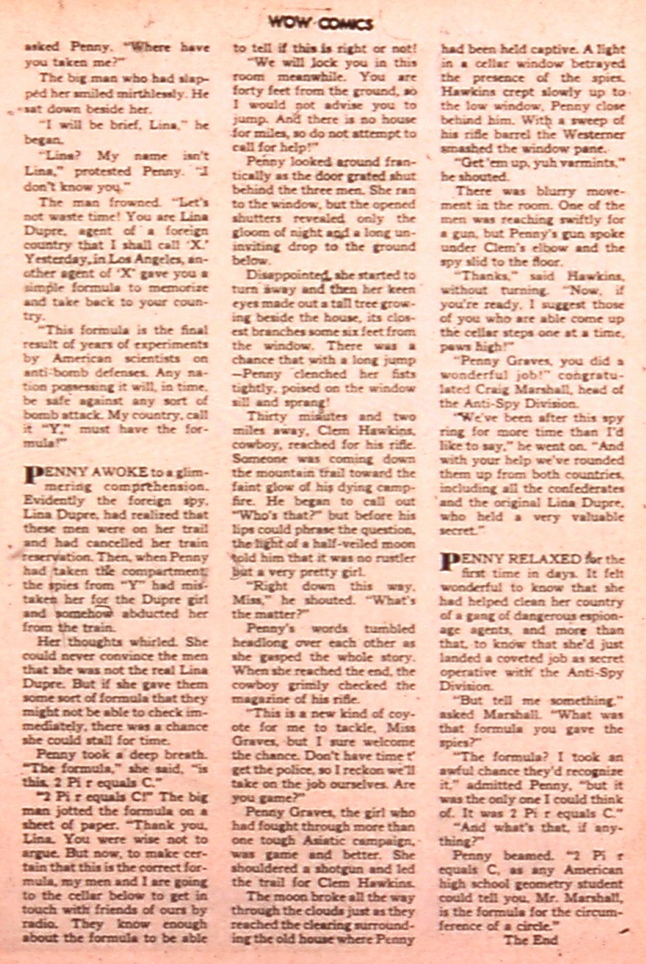 Read online Wow Comics comic -  Issue #47 - 31