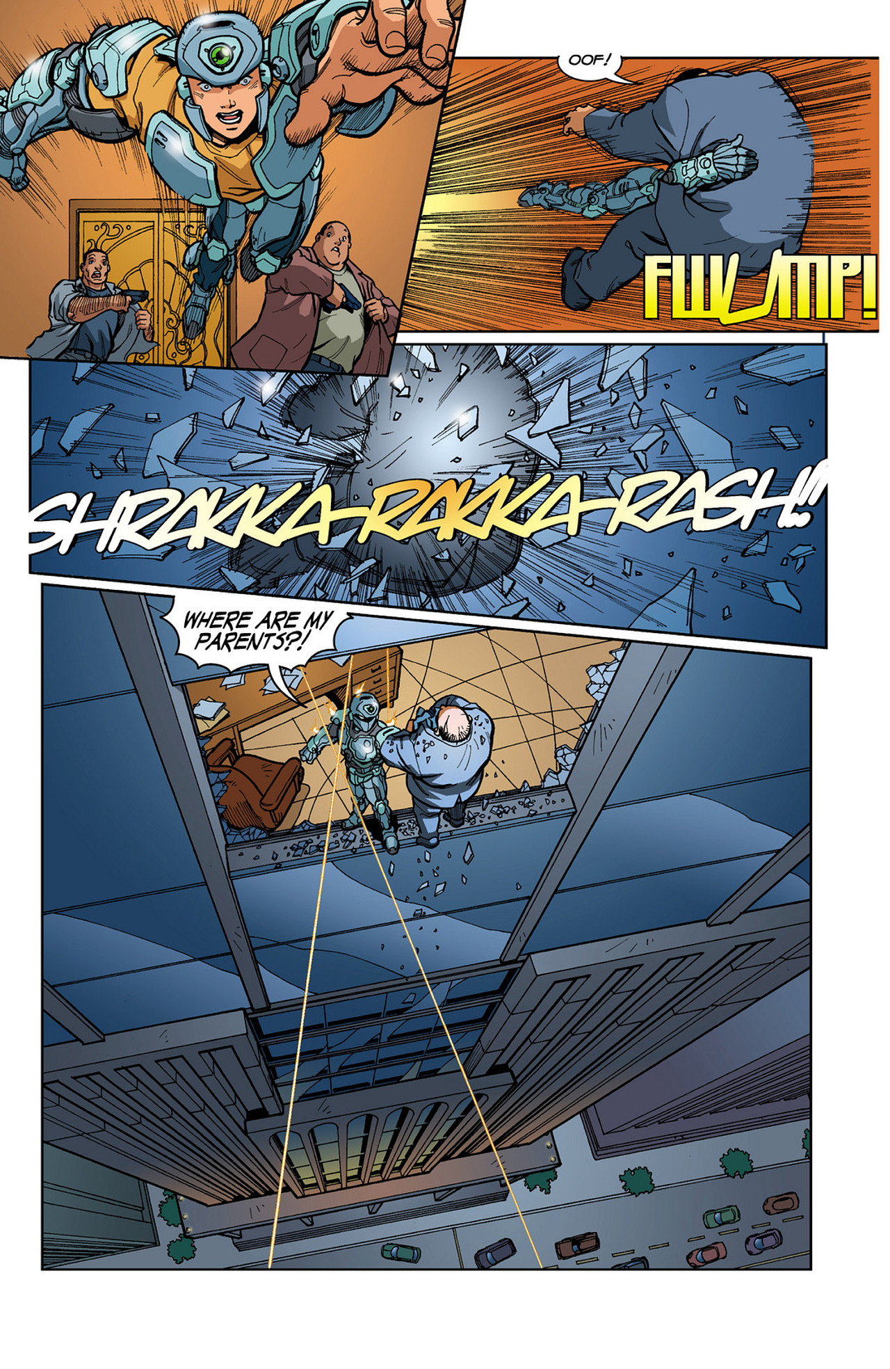 Read online Tech Jacket (2002) comic -  Issue # TPB 1 - 121