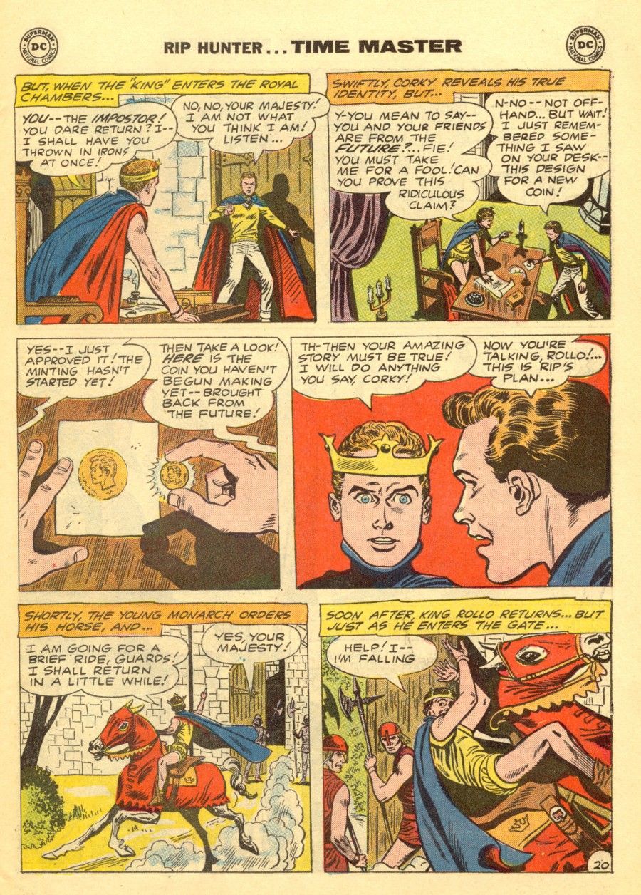 Read online Rip Hunter...Time Master comic -  Issue #3 - 27