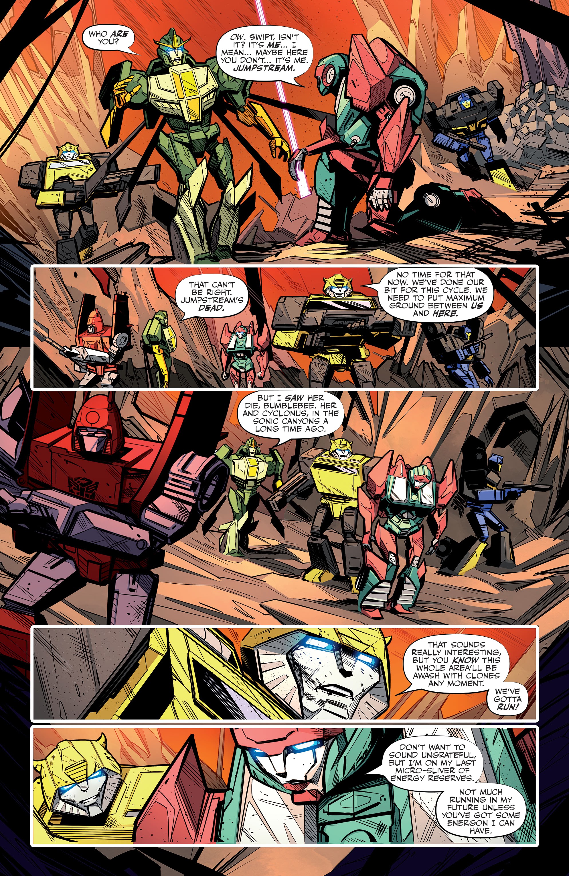 Read online Transformers (2019) comic -  Issue #32 - 12