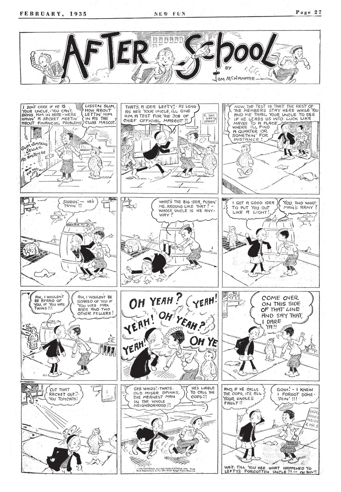 Read online Famous First Edition: New Fun #1 C-63 comic -  Issue #1 C-63 Full - 34