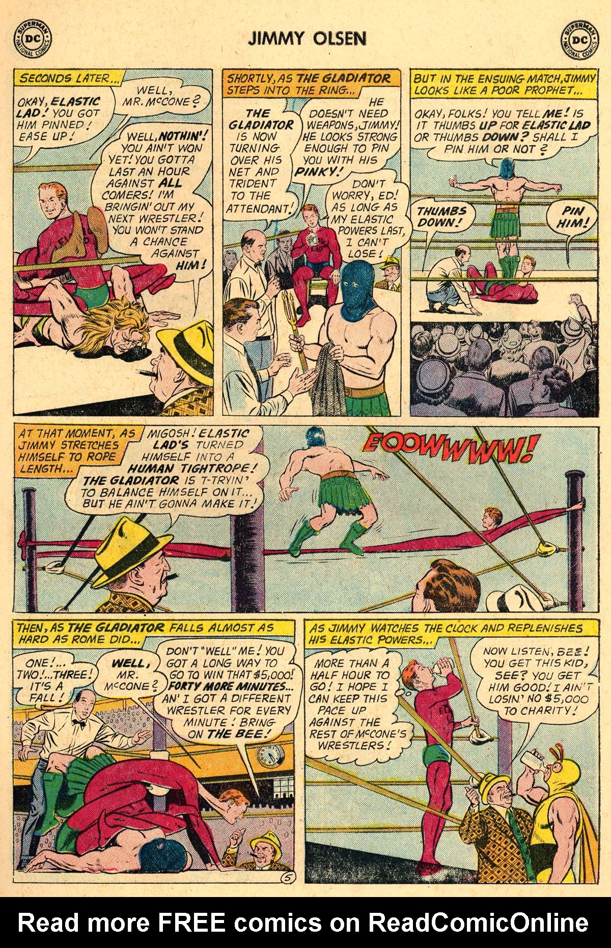 Read online Superman's Pal Jimmy Olsen comic -  Issue #54 - 7