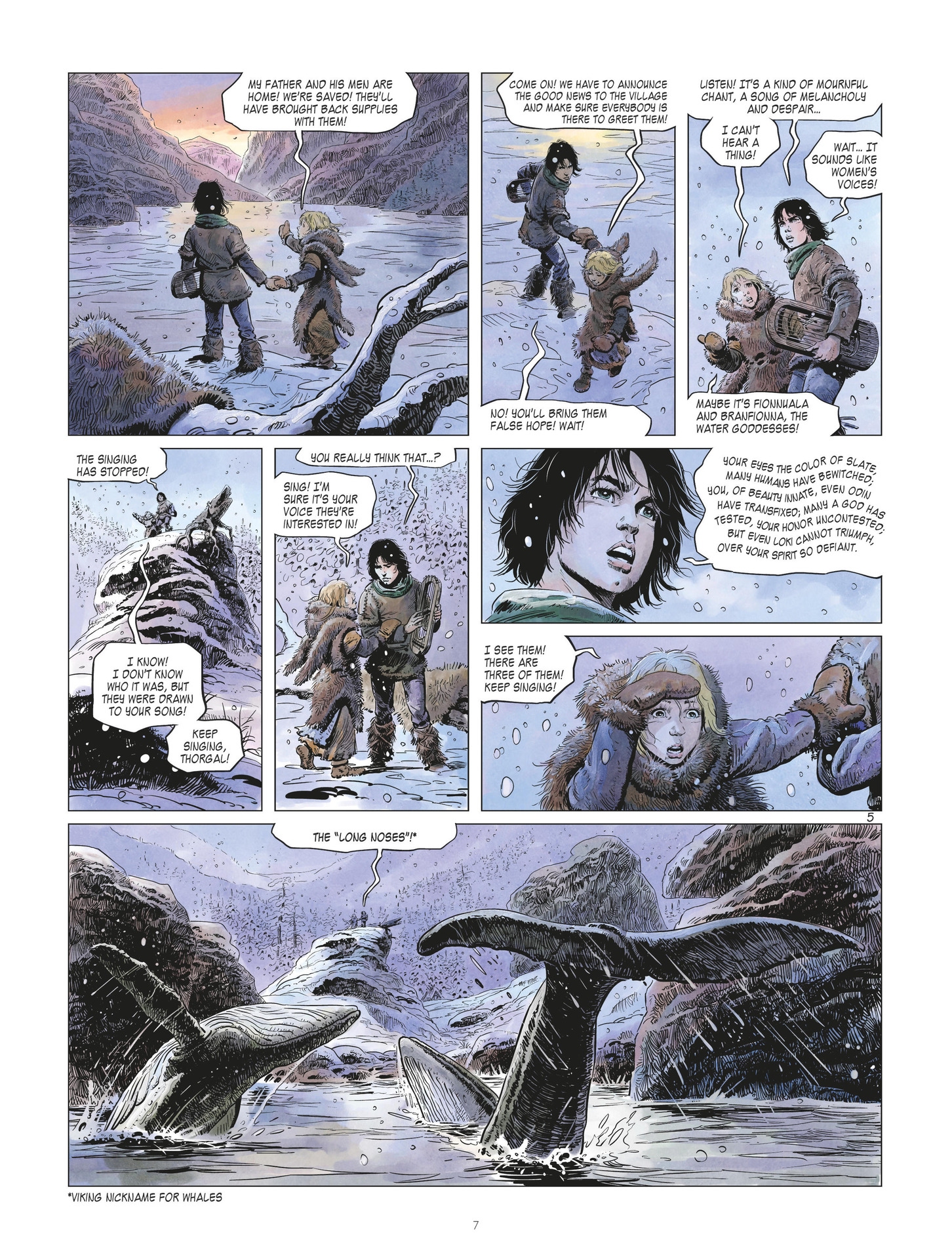 Read online The World of Thorgal: The Young Years comic -  Issue #1 - 7