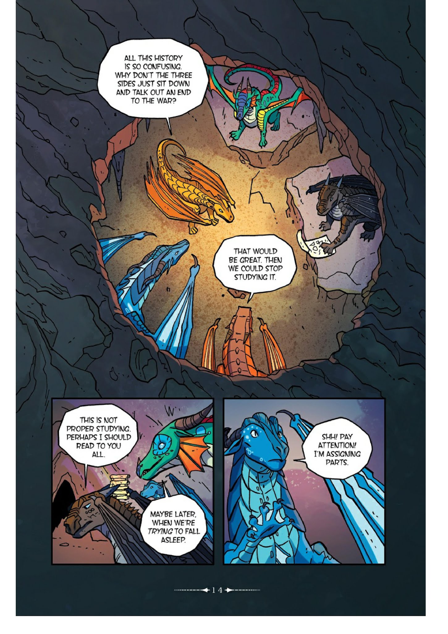 Read online Wings of Fire comic -  Issue # TPB 1 (Part 1) - 22