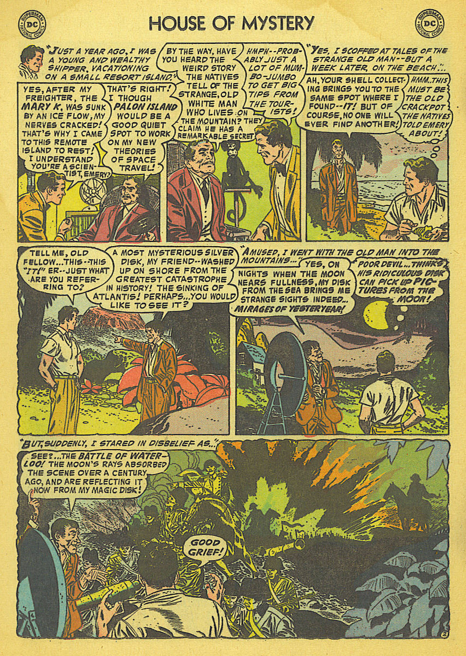 Read online House of Mystery (1951) comic -  Issue #40 - 20