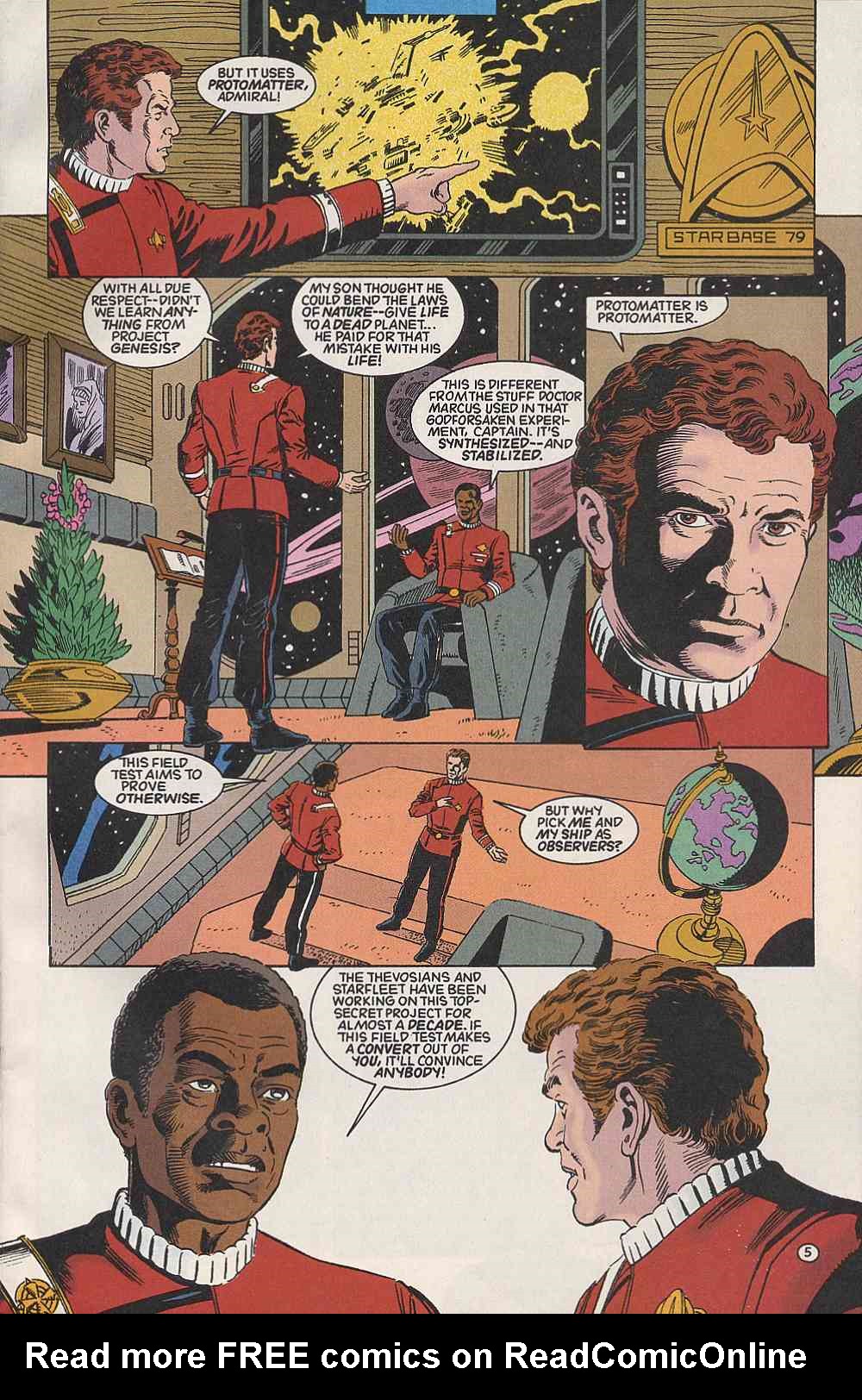 Read online Star Trek (1989) comic -  Issue #49 - 4