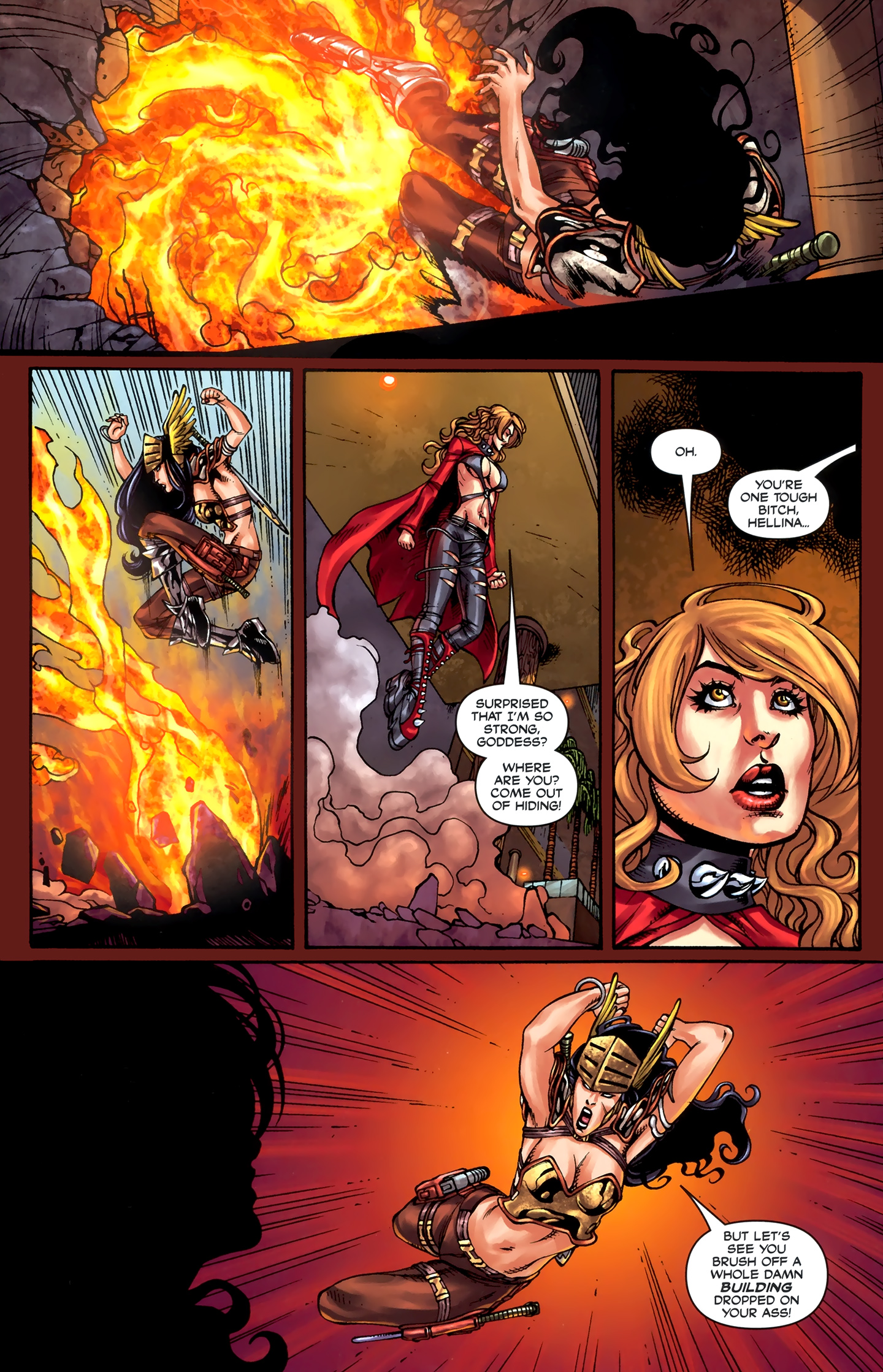 Read online War Goddess comic -  Issue #4 - 14