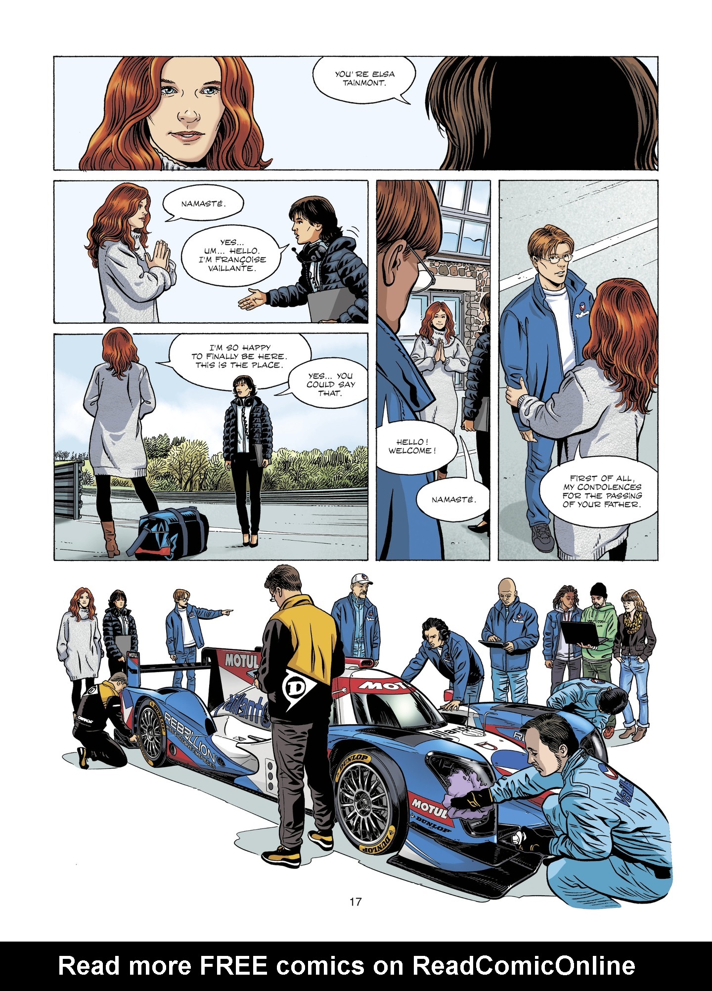 Read online Michel Vaillant comic -  Issue #6 - 17