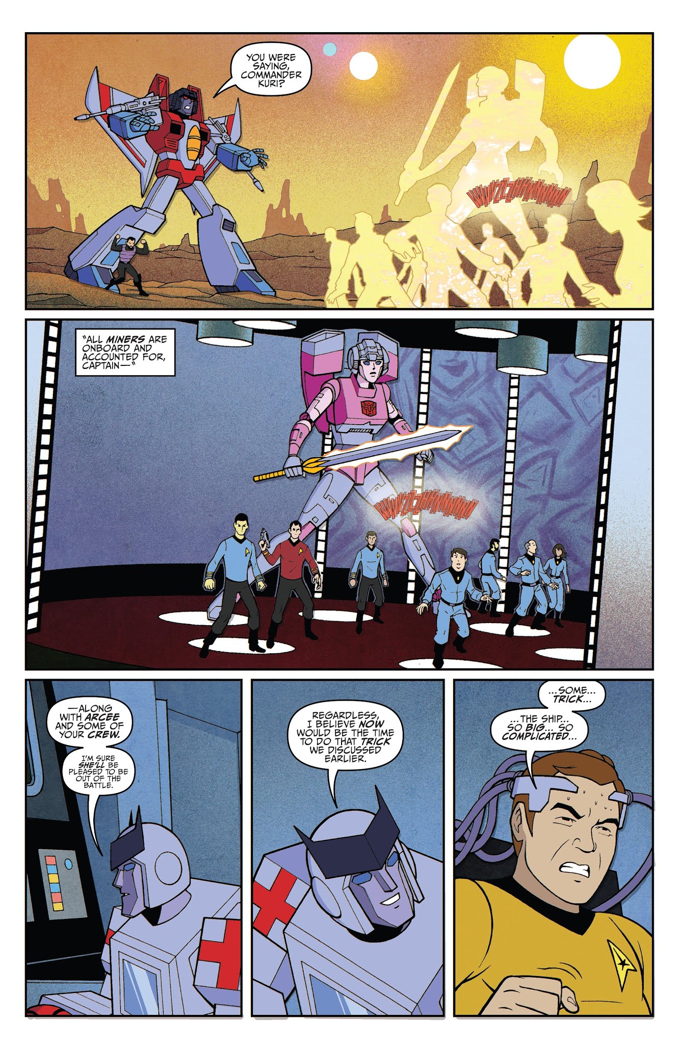 Read online Star Trek vs. Transformers comic -  Issue #3 - 19