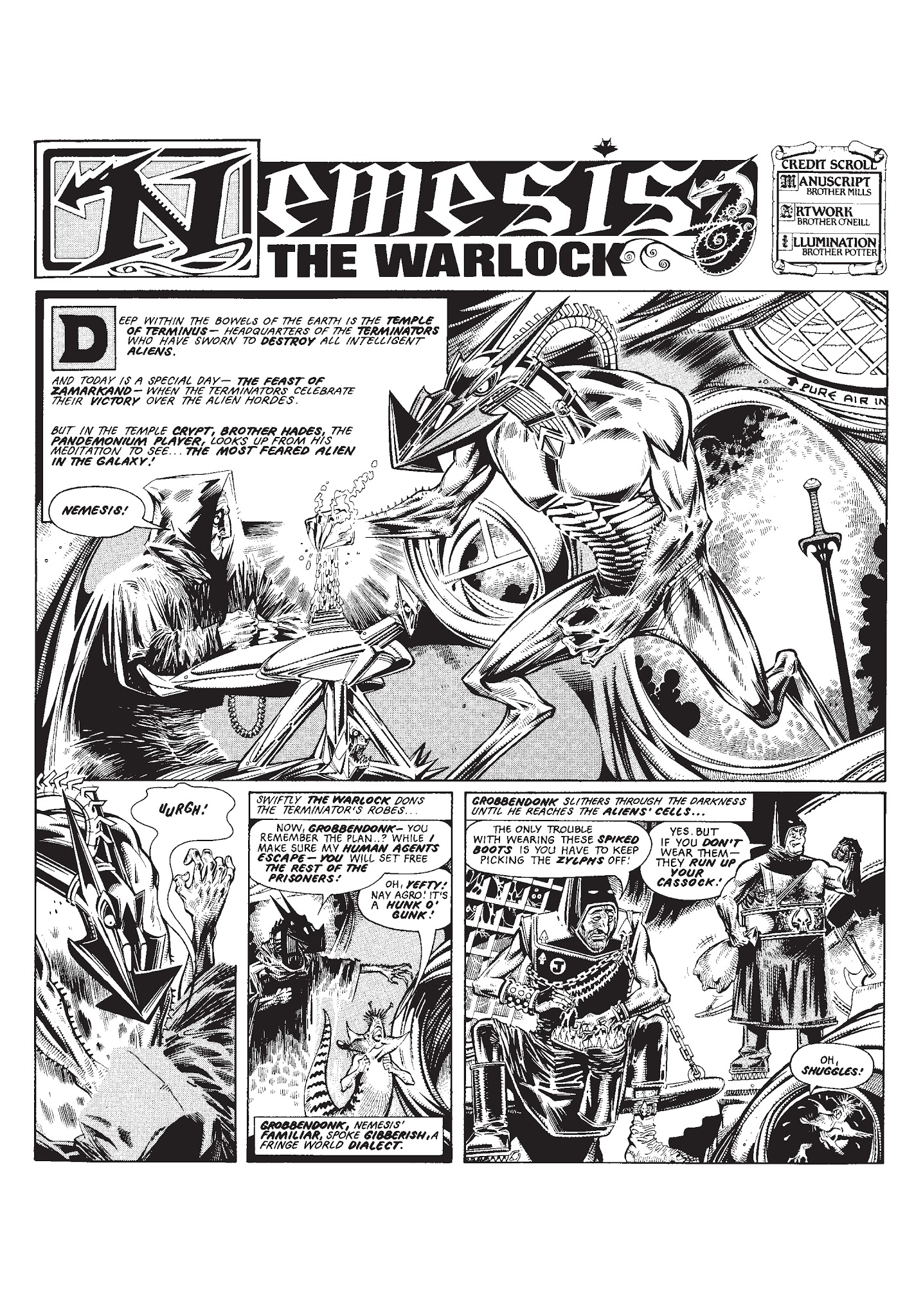 Read online The Complete Nemesis The Warlock comic -  Issue # TPB 1 - 60