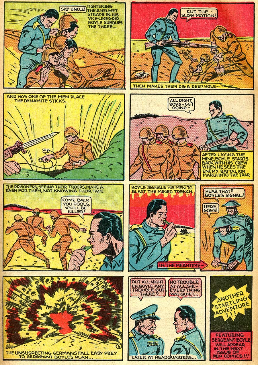 Read online Pep Comics comic -  Issue #1 - 28