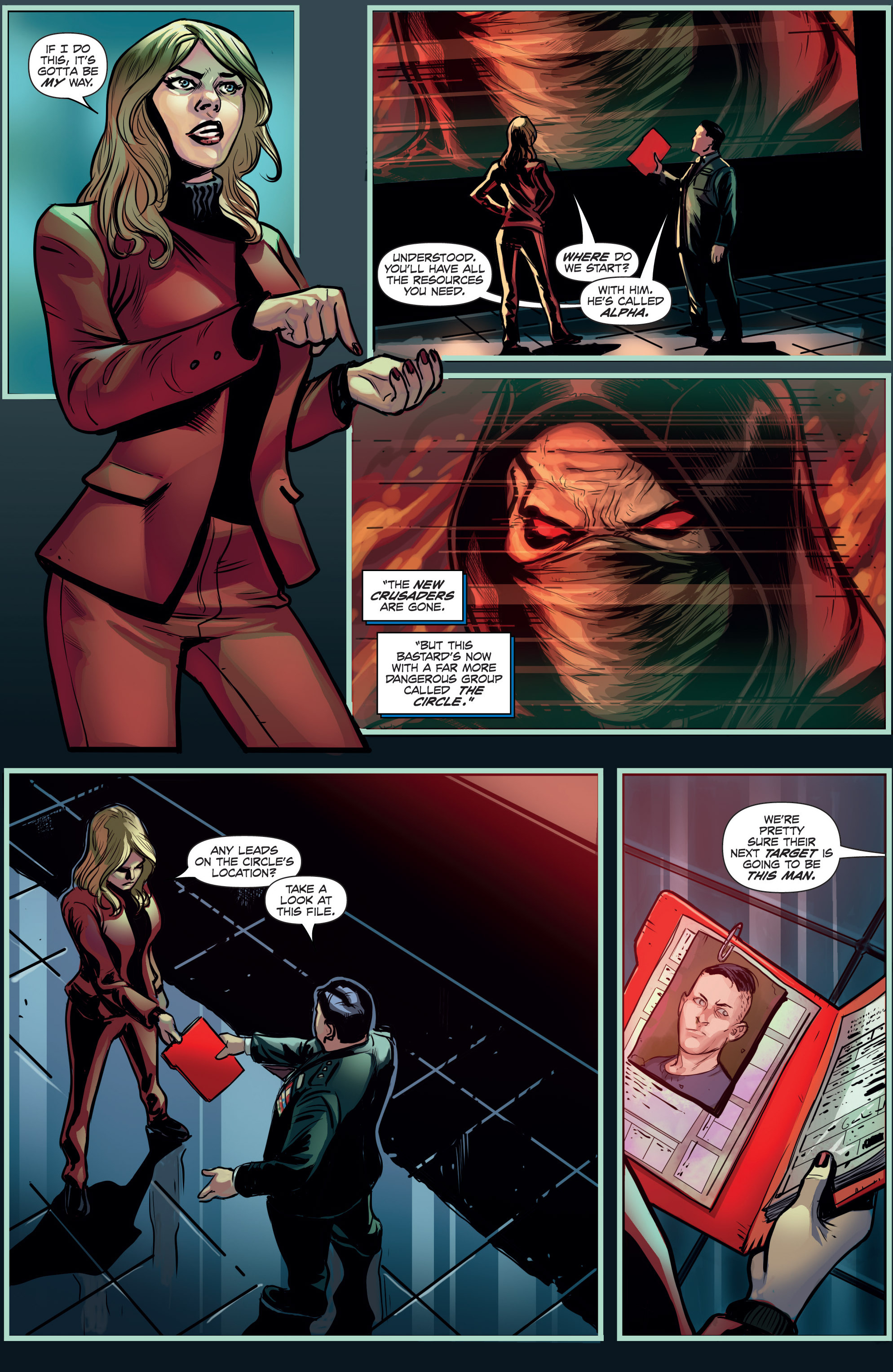 Read online Red Agent comic -  Issue #1 - 14