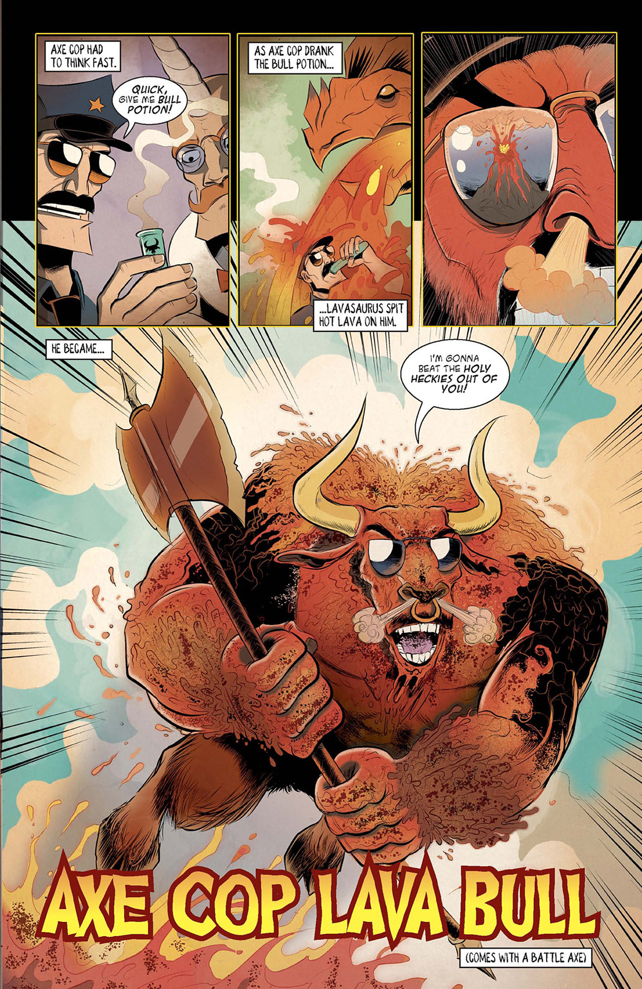 Read online Axe Cop comic -  Issue # TPB 2 - 73