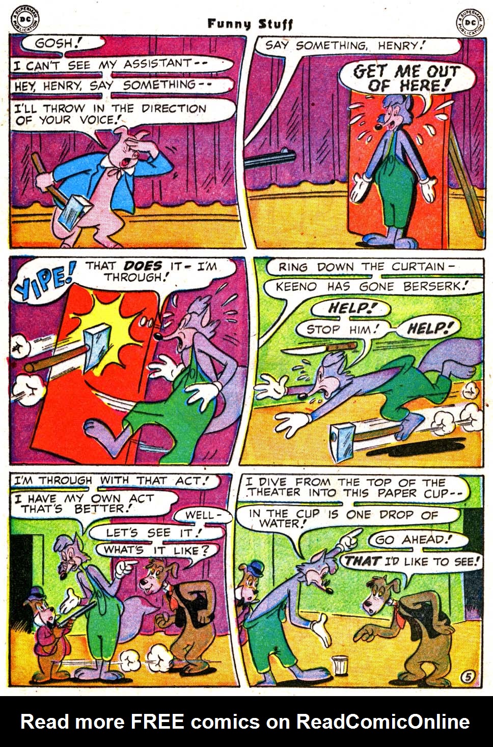 Read online Funny Stuff comic -  Issue #27 - 34