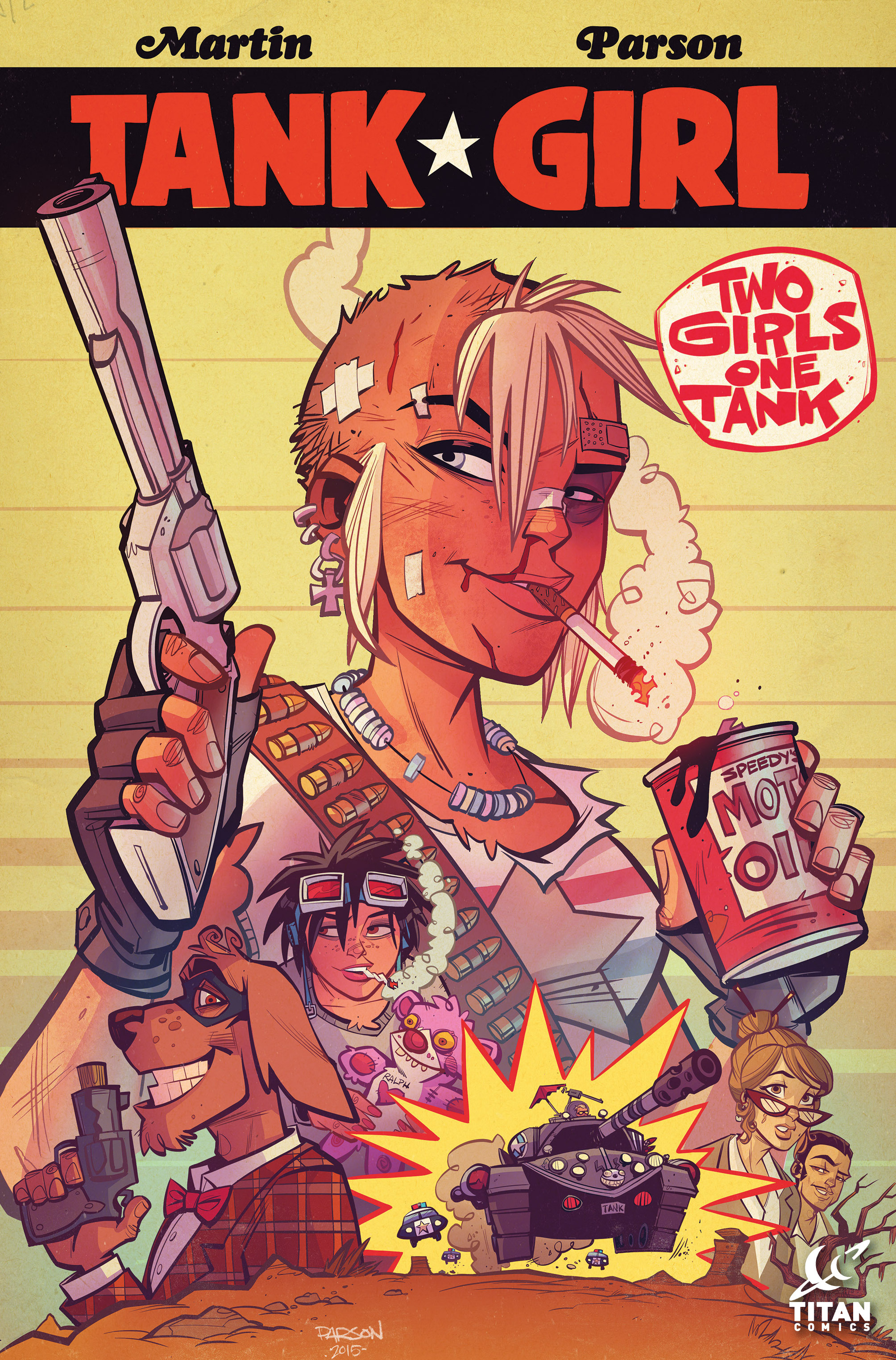 Read online Tank Girl: Two Girls, One Tank comic -  Issue #1 - 3
