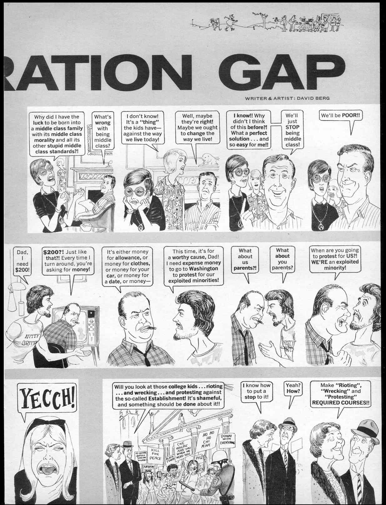 Read online MAD comic -  Issue #127 - 35