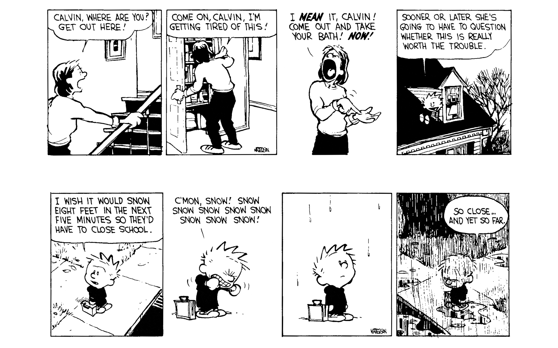 Read online Calvin and Hobbes comic -  Issue #5 - 8