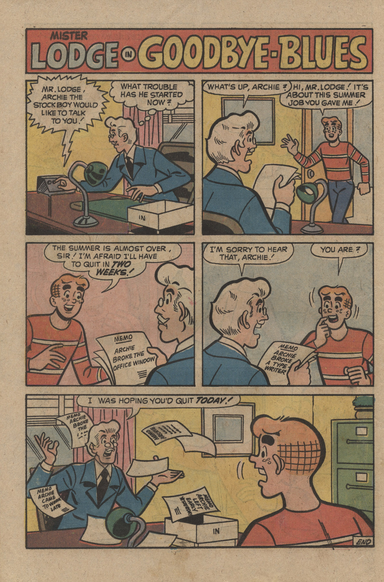 Read online Archie's Joke Book Magazine comic -  Issue #203 - 22
