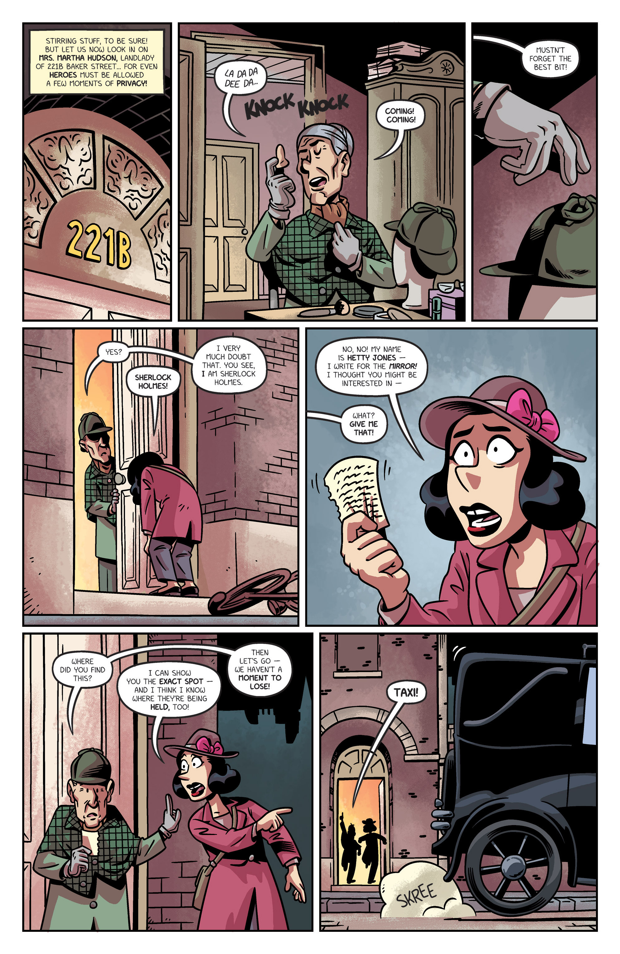 Read online The Baker Street Peculiars comic -  Issue #3 - 19
