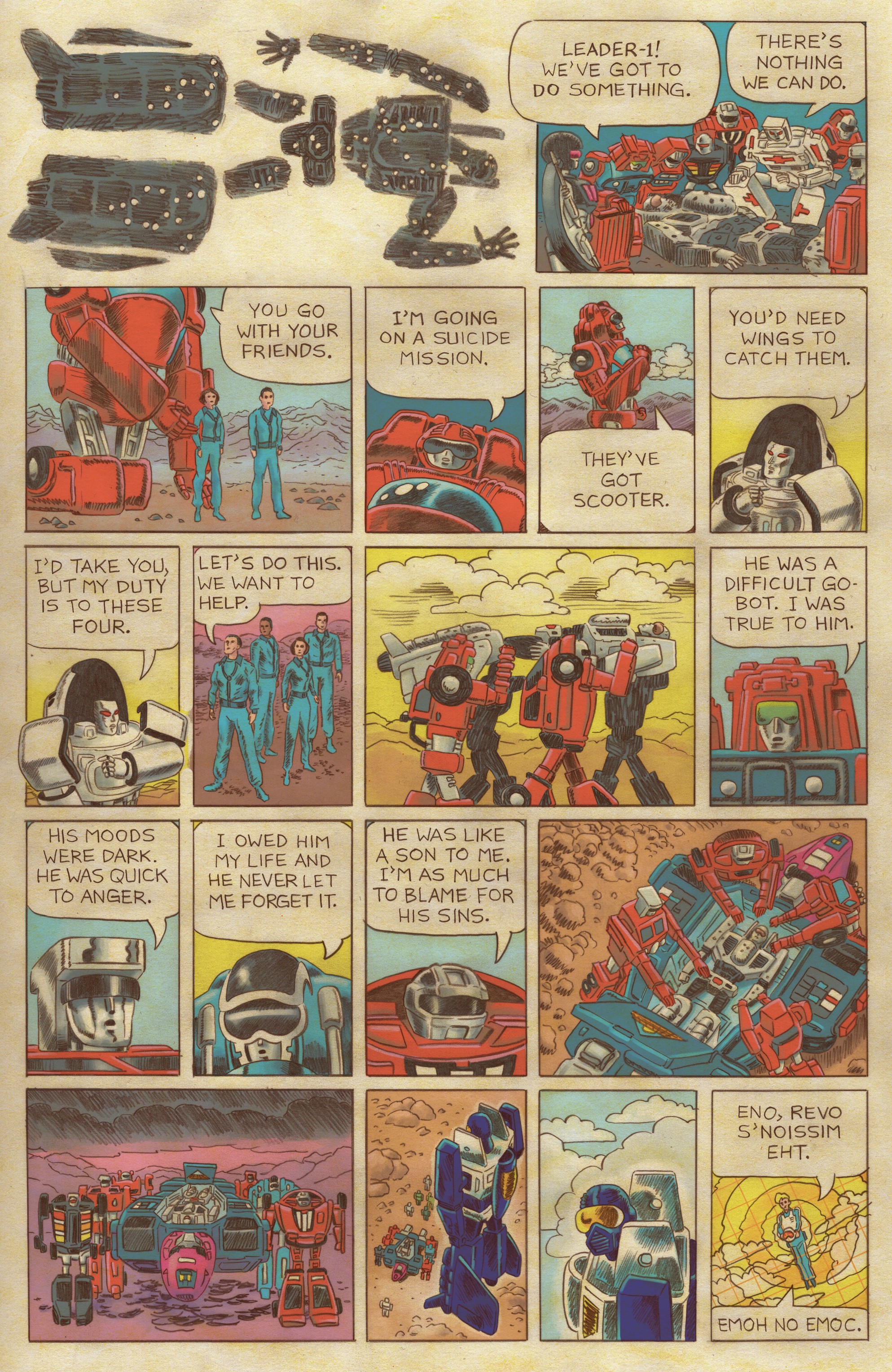 Read online Go-Bots comic -  Issue #4 - 22