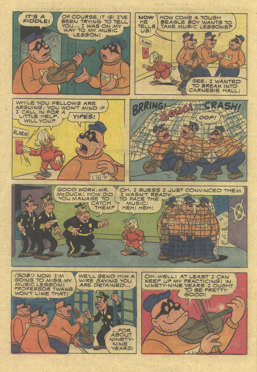 Read online Walt Disney THE BEAGLE BOYS comic -  Issue #21 - 22