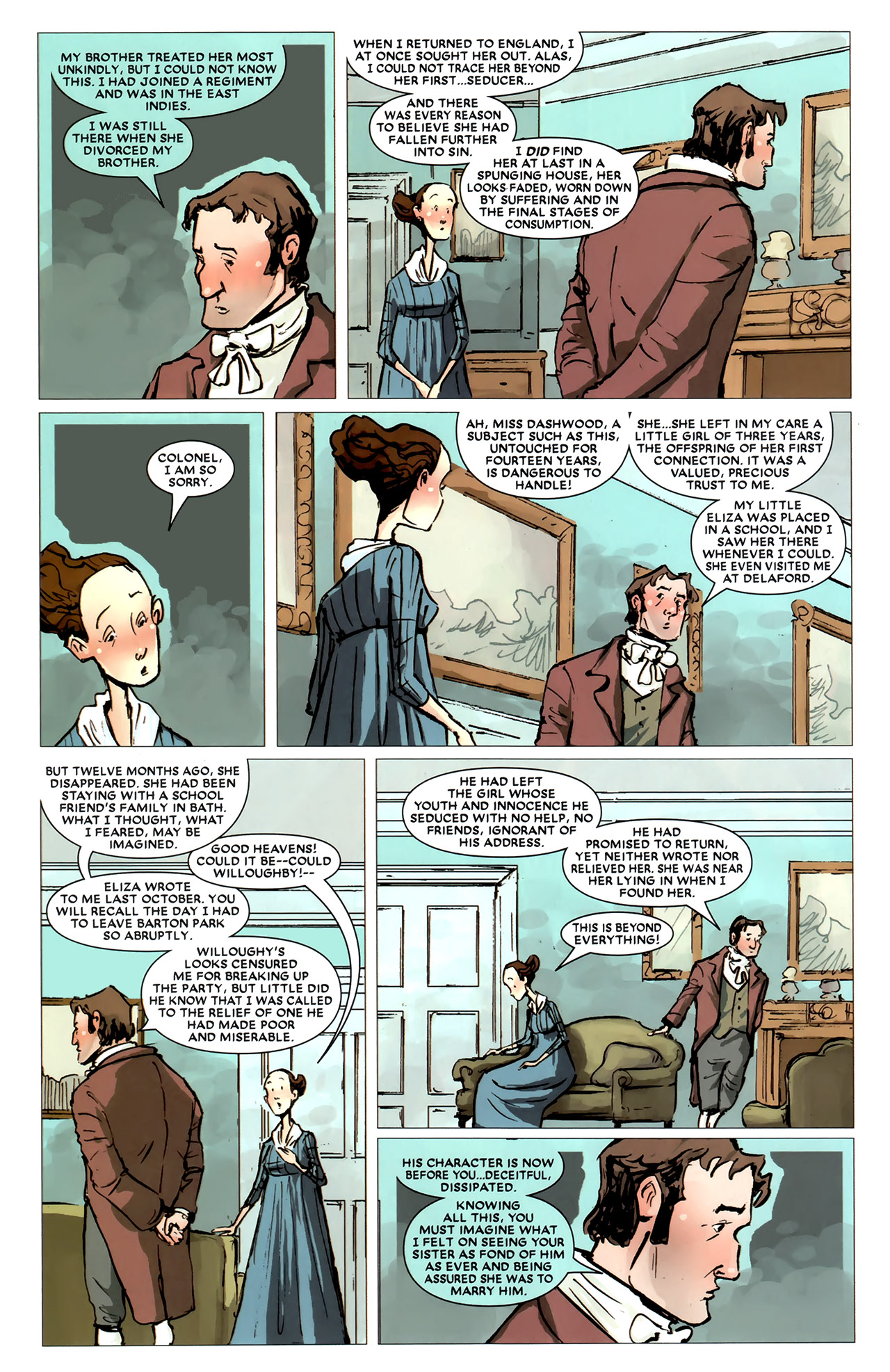 Read online Sense & Sensibility comic -  Issue #4 - 10